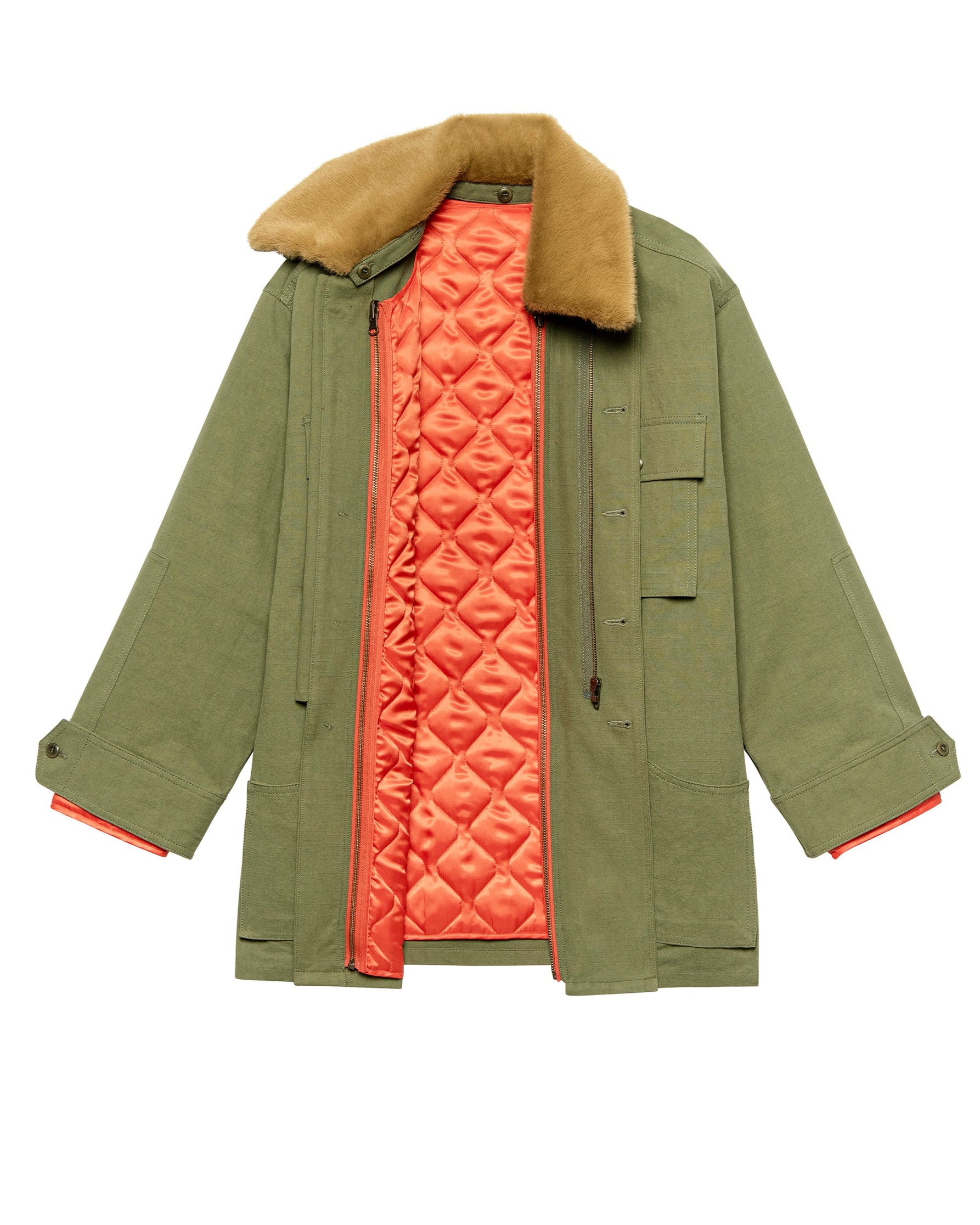 THE QUILTED LINER PARKA