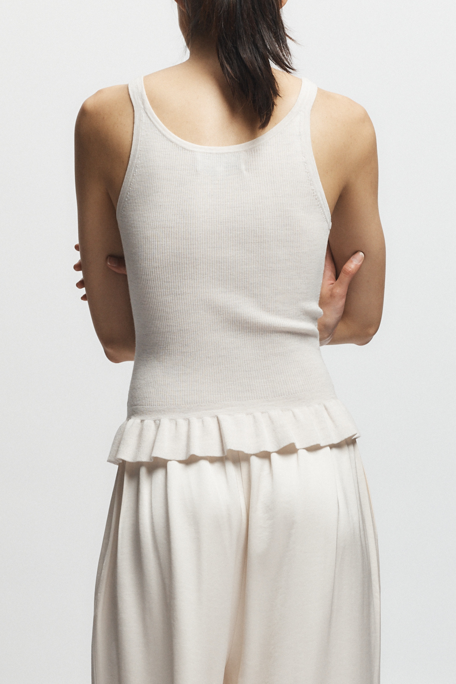 Paige Pull on Pant, Ivory
