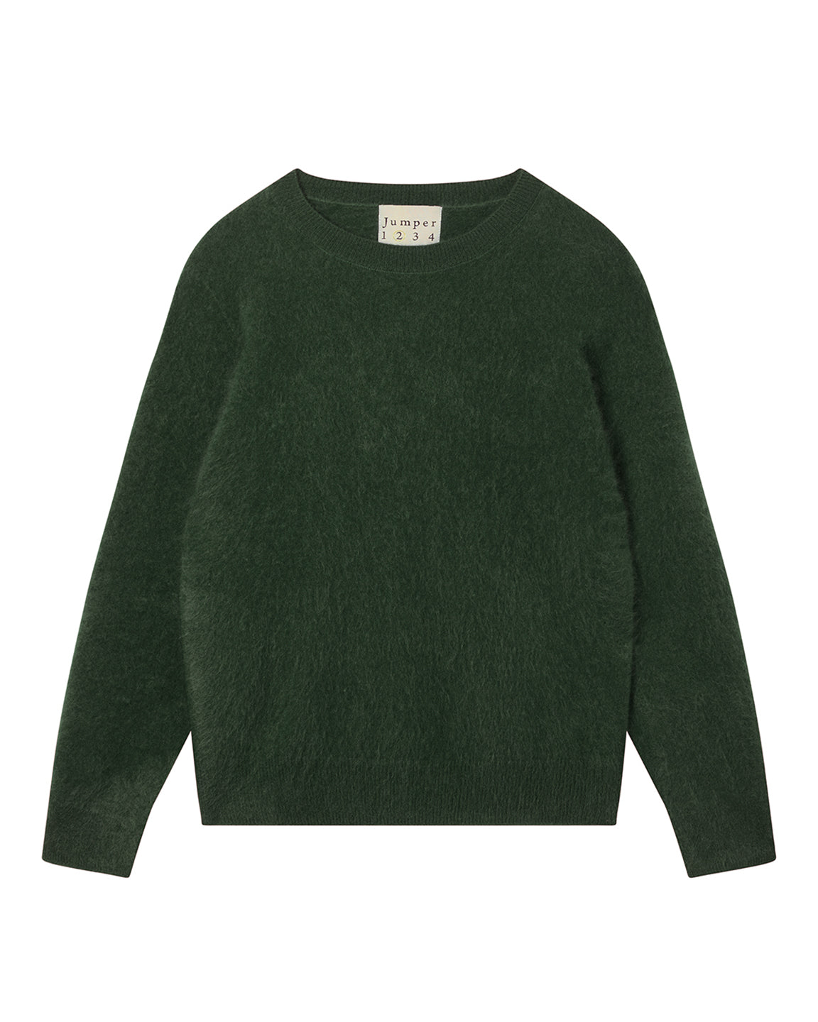 Jumper 1234 Brushed Crew in Jungle