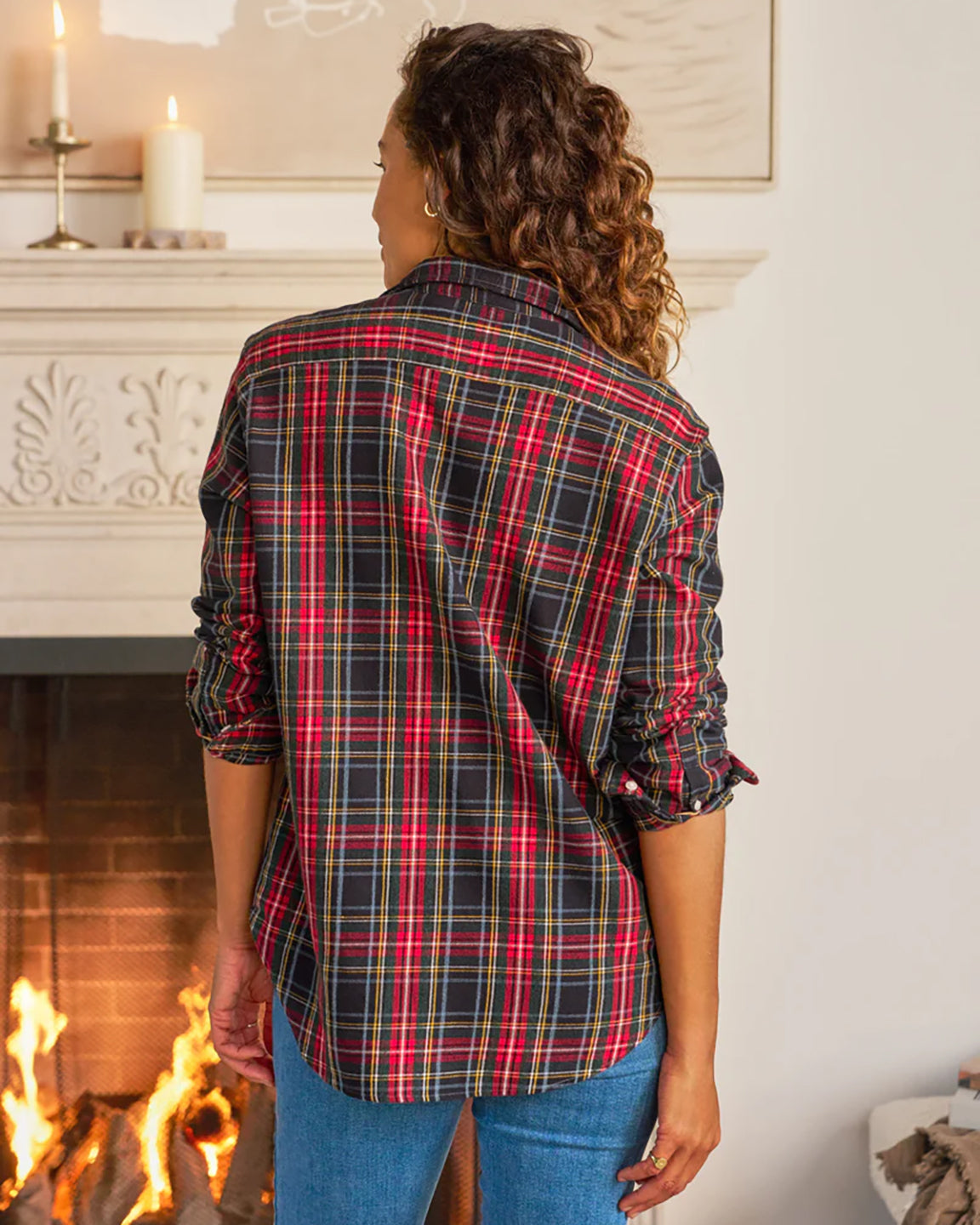 Frank & Eileen Eileen Relaxed Button-Up Shirt In Multi Plaid