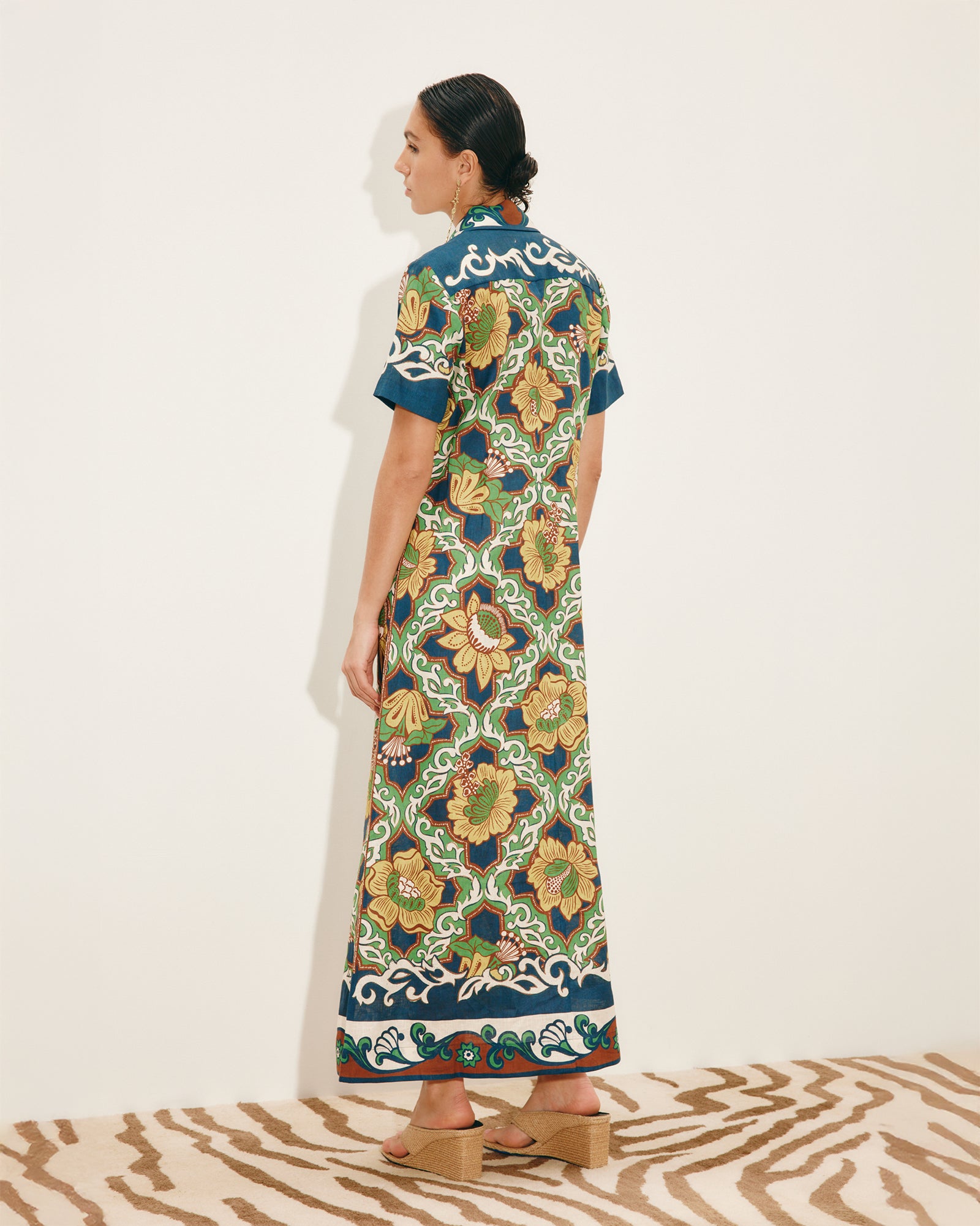 Alemais Liana Shirtdress in Multi