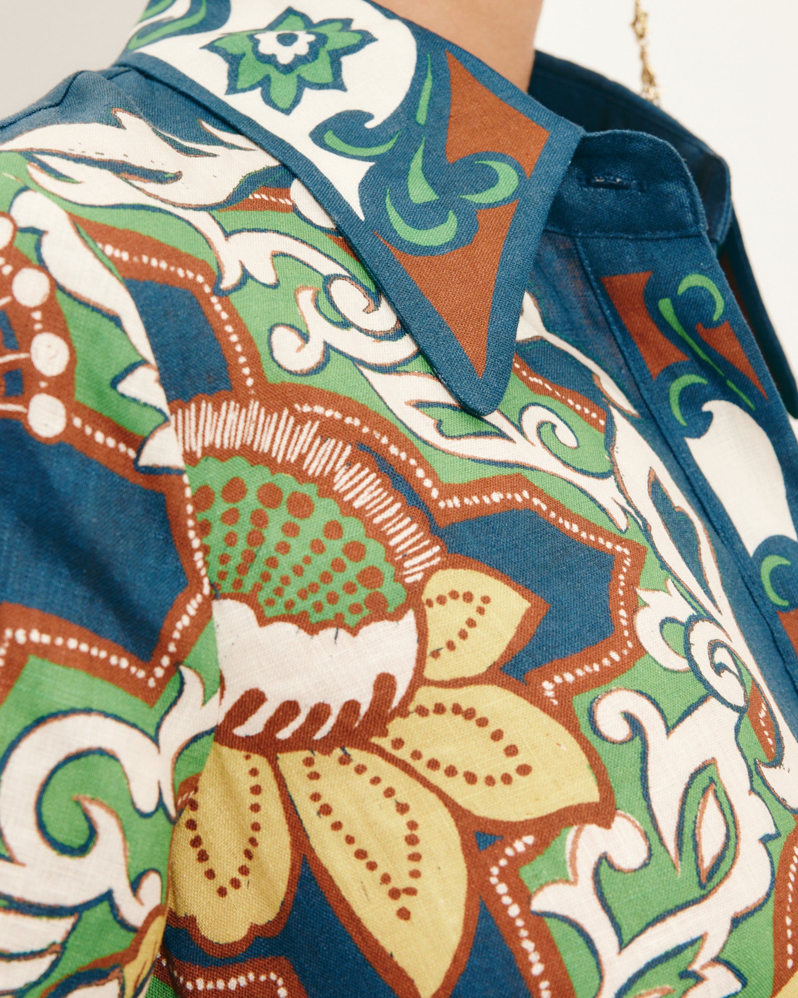 Alemais Liana Shirtdress in Multi