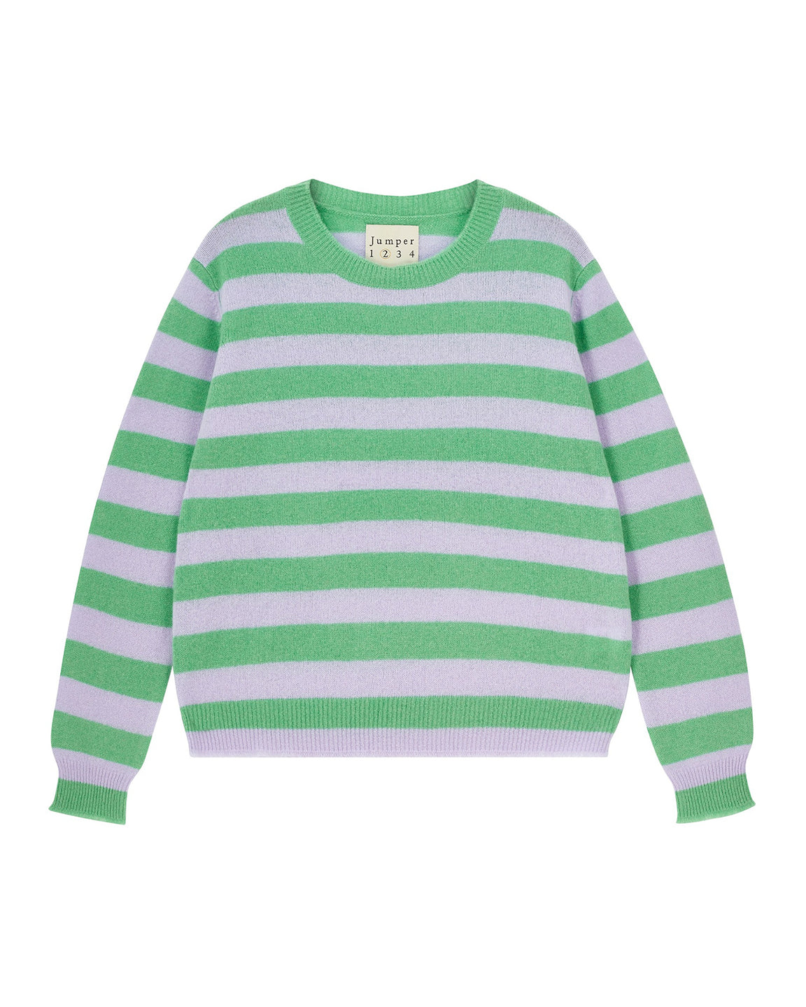 Jumper 1234 Stripe Distressed Crew