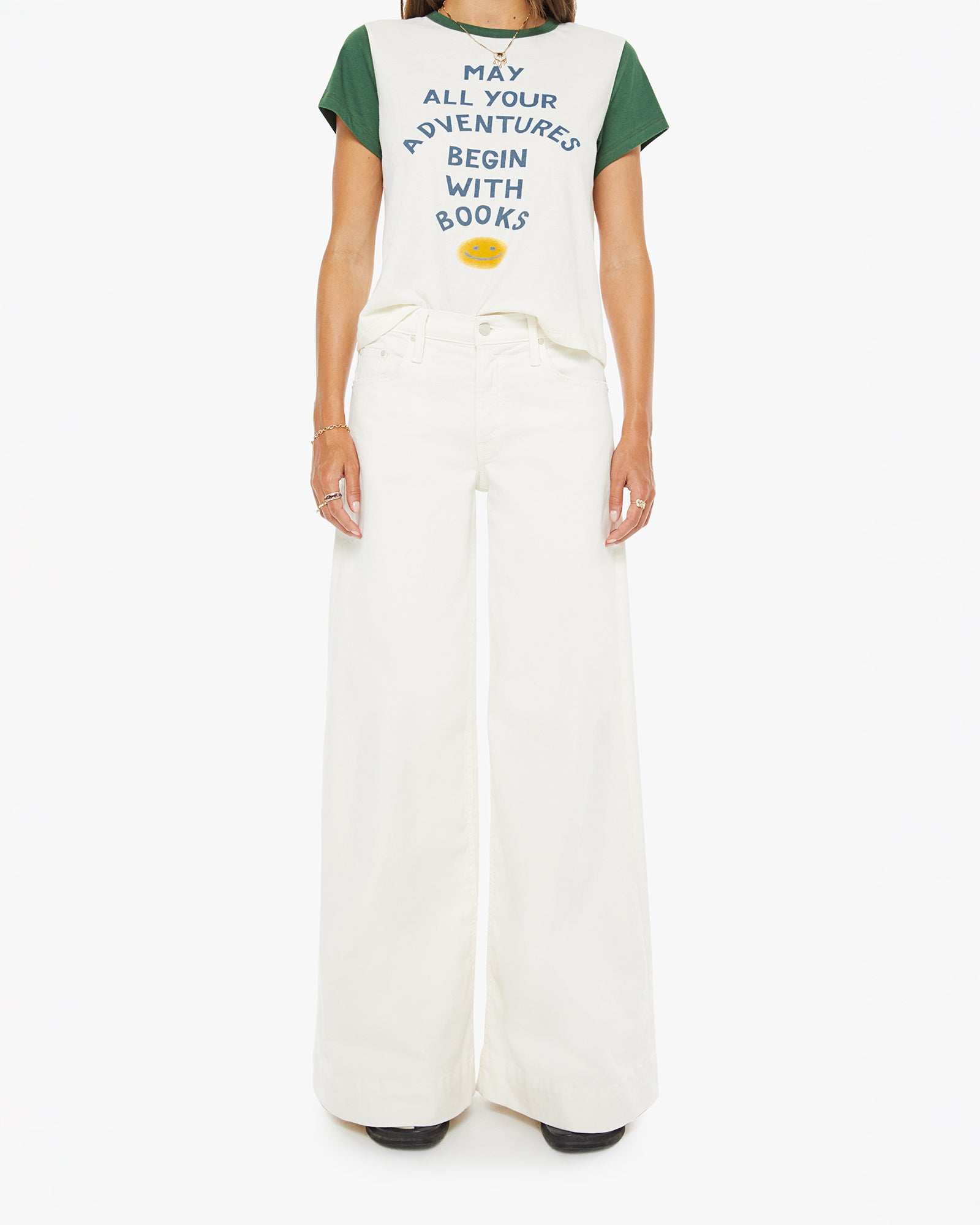 Mother The Goodie Goodie Ringer Book Adventures Tee