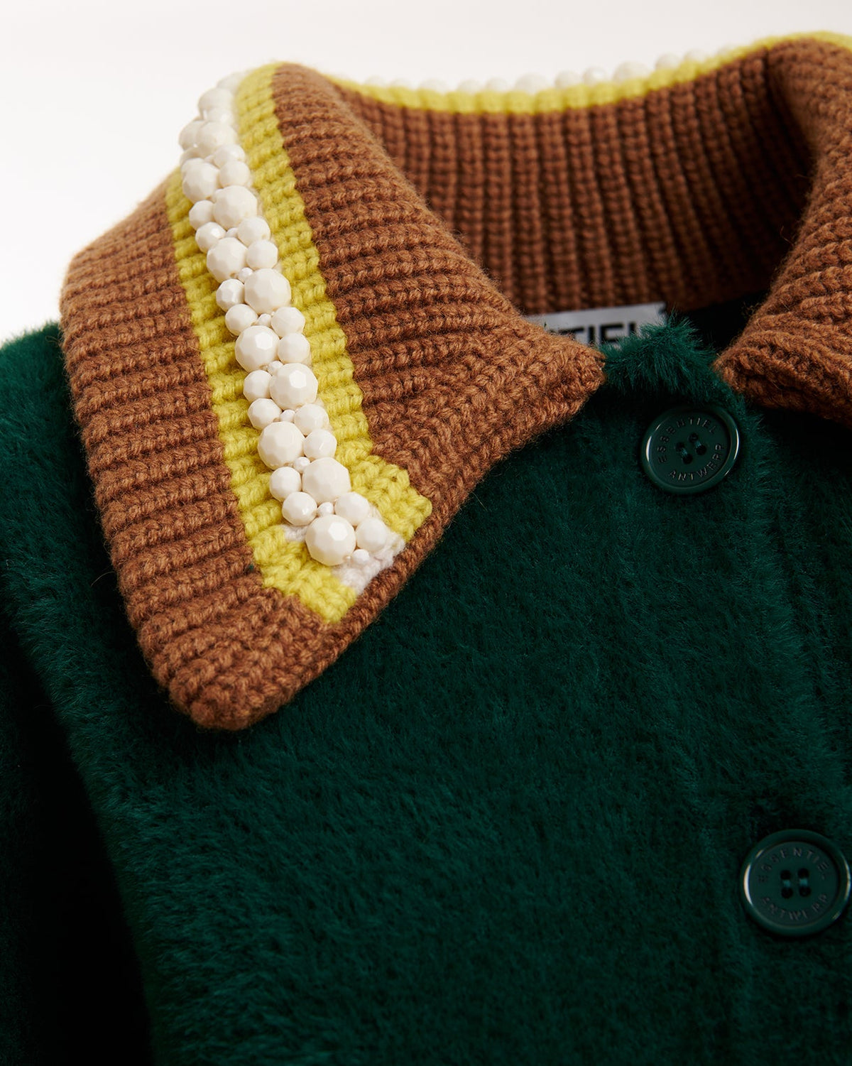 KAMORE KNIT JACKET WITH COLLAR