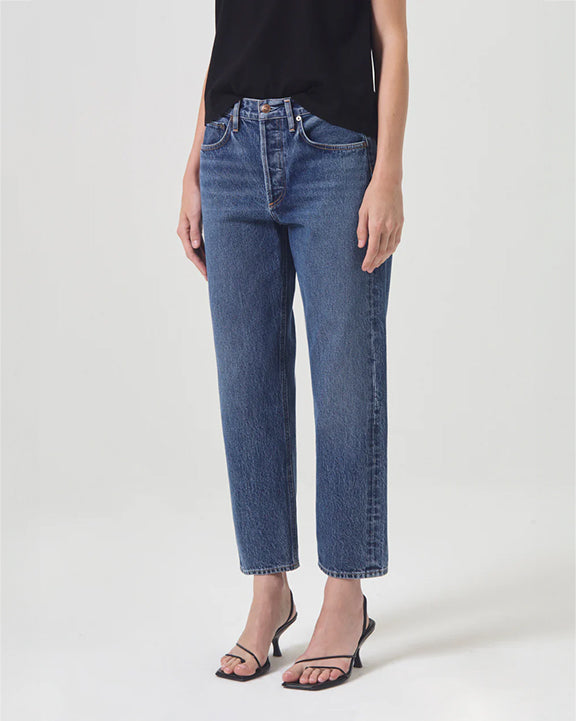 Agolde Parker Easy Straight Jean in Placebo