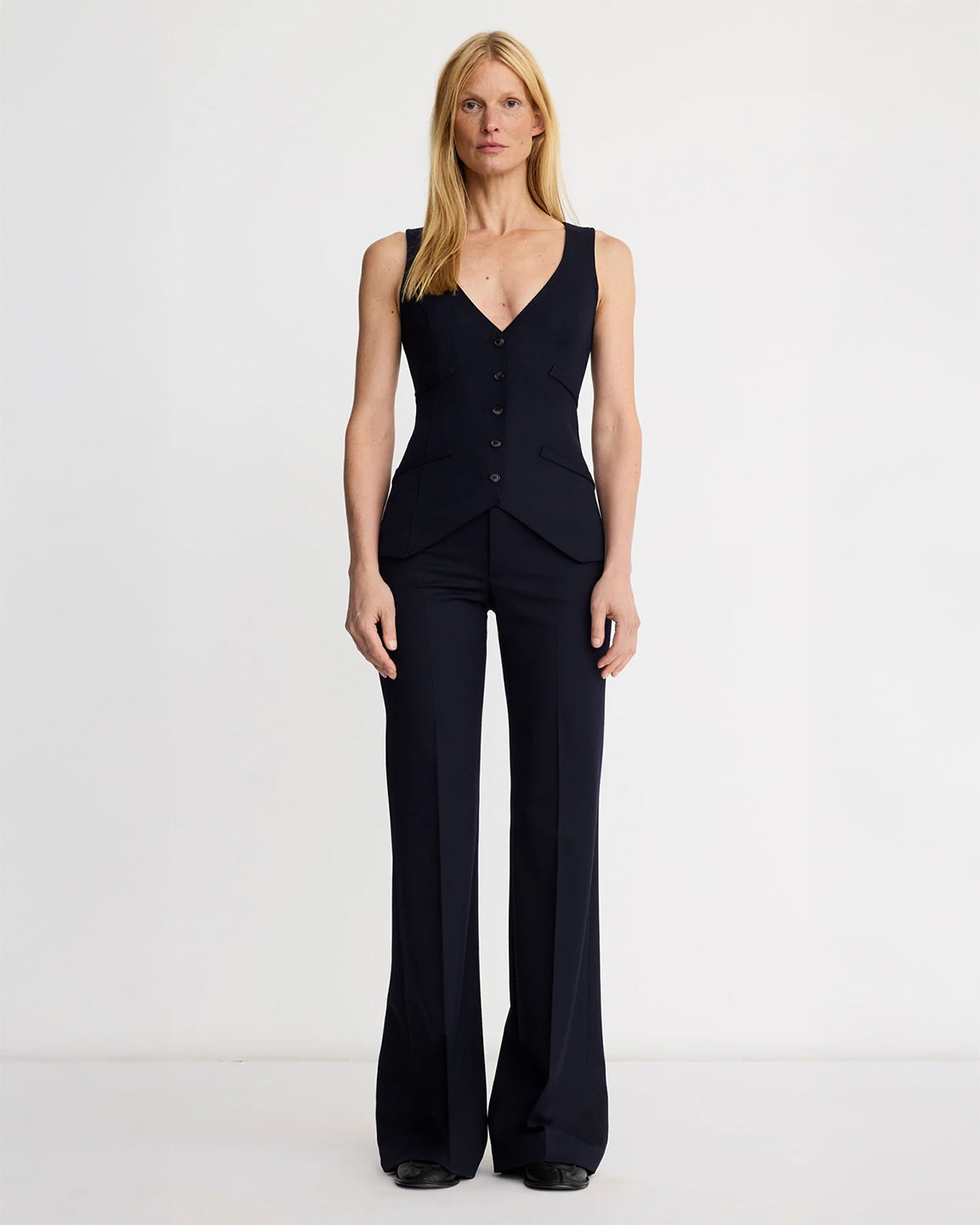 Smythe Waistcoat in Deep Black