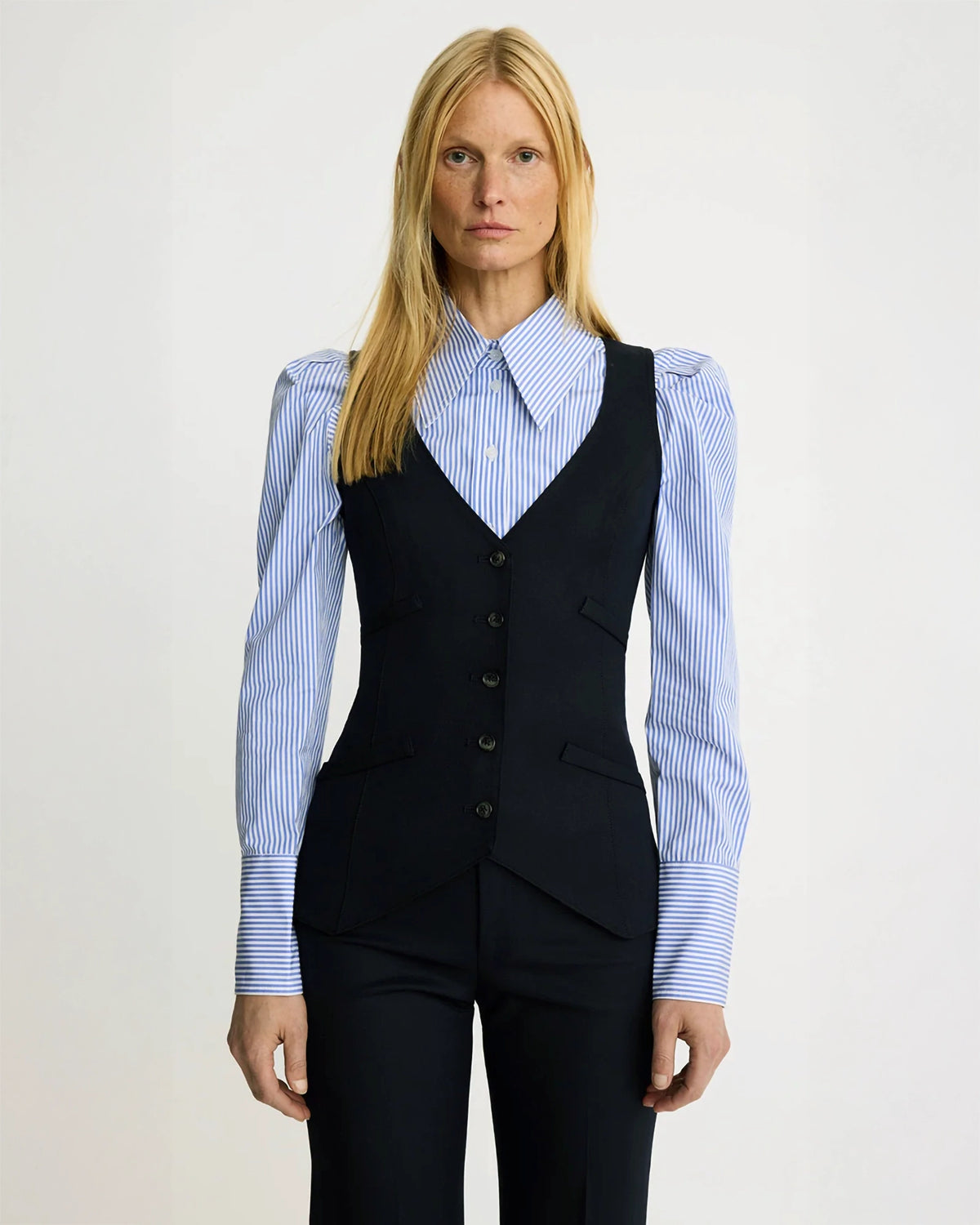 Smythe Waistcoat in Deep Black