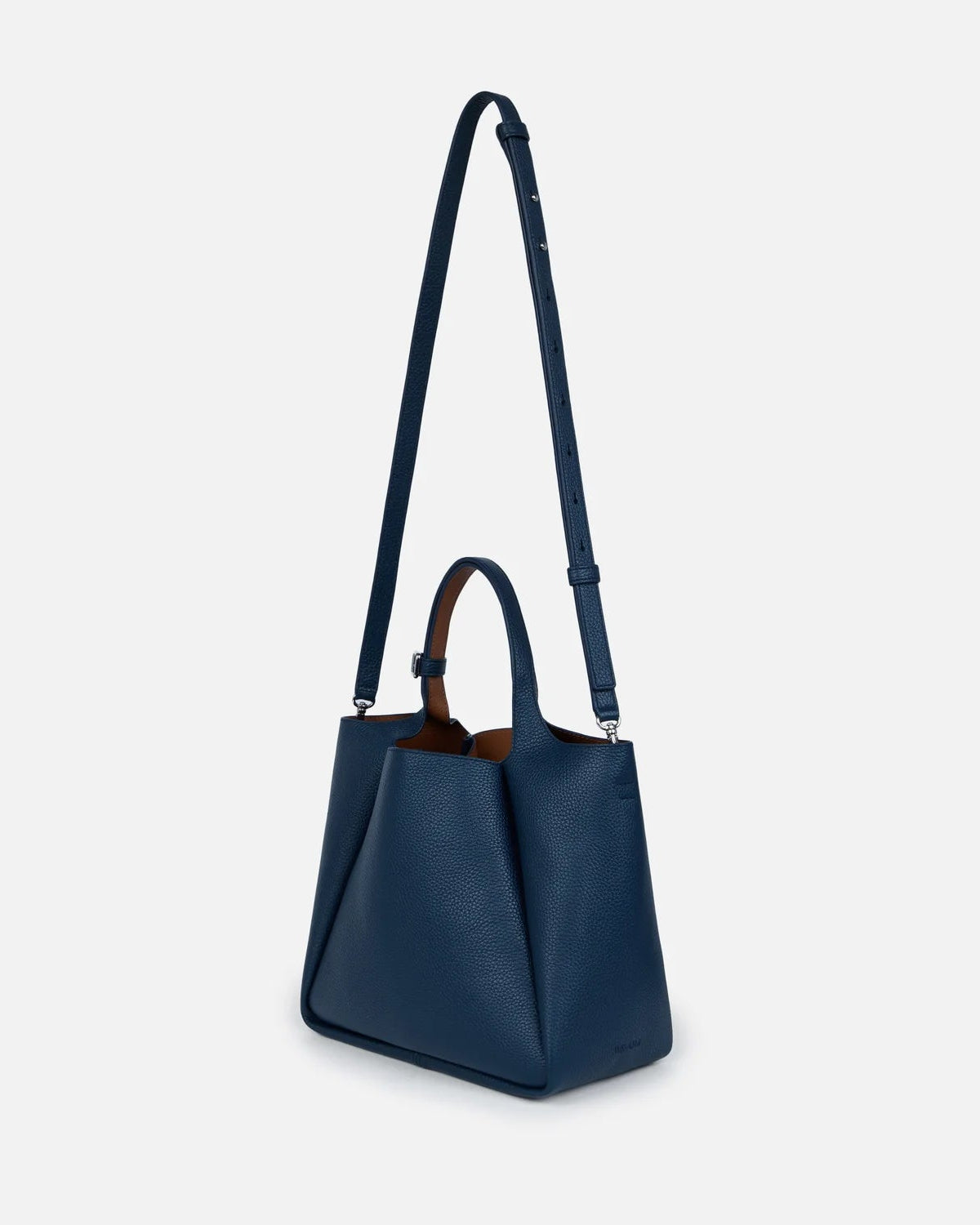 WE-AR4 The Trapeze Bucket 28 Bag in Blue Sea Multi