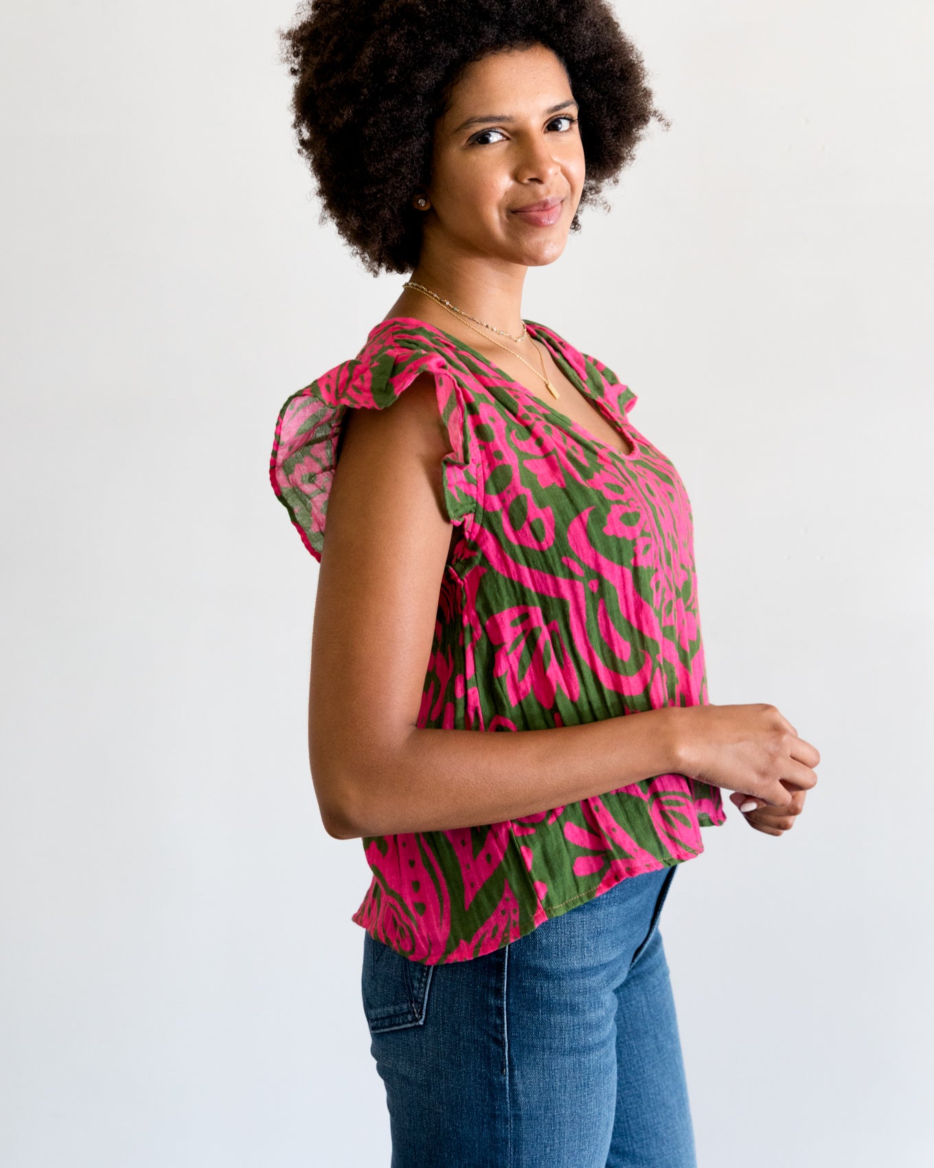 velvet by Graham and Spencer Aleah Top in Pink