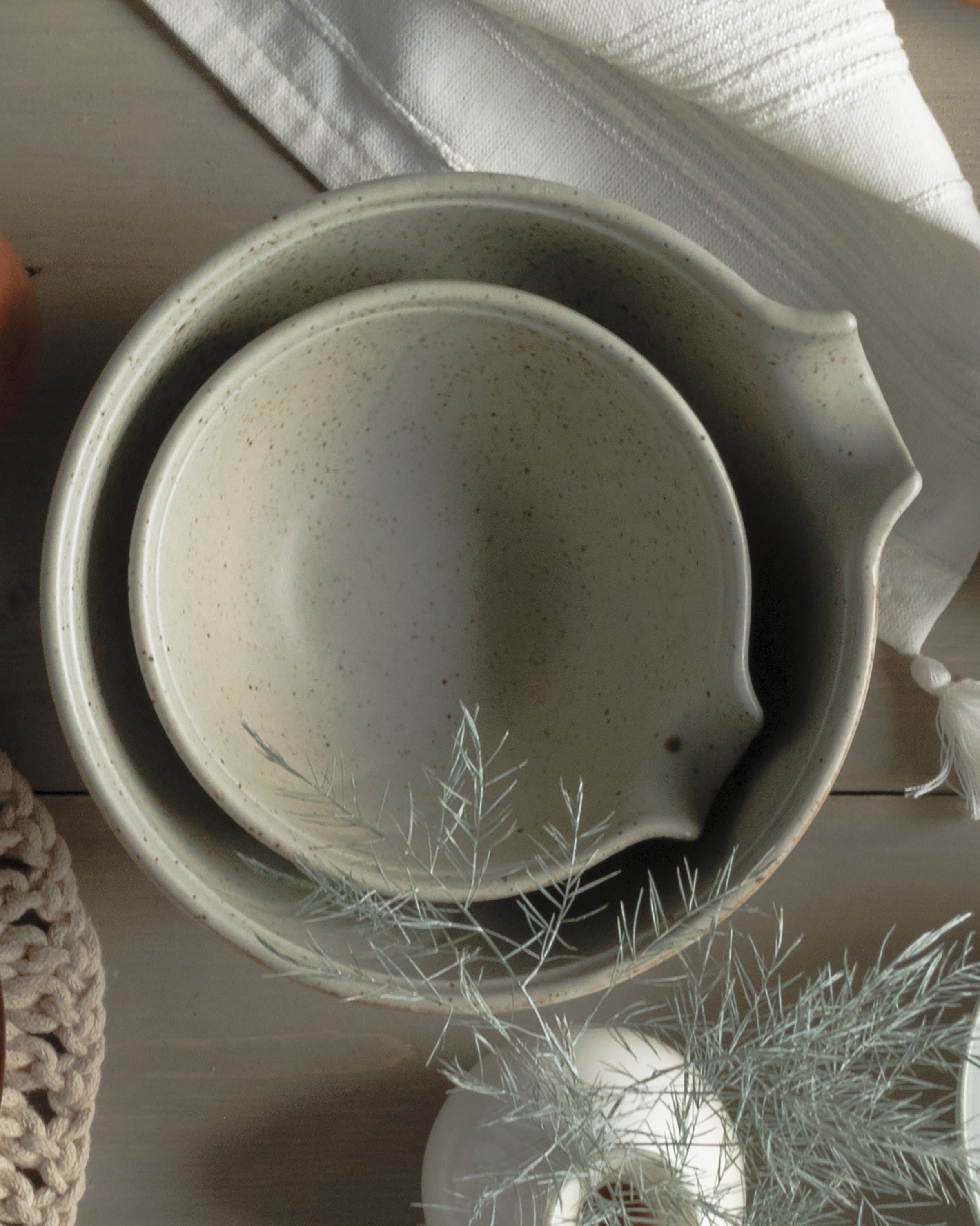 Danica Designs Maison Medium Element Mixing Bowl in Gray