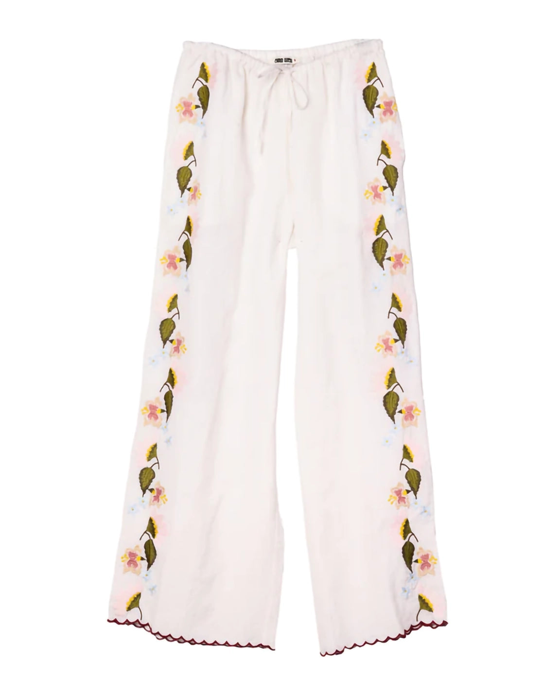 Ciao Lucia Ermmano Wide Leg Pant in White