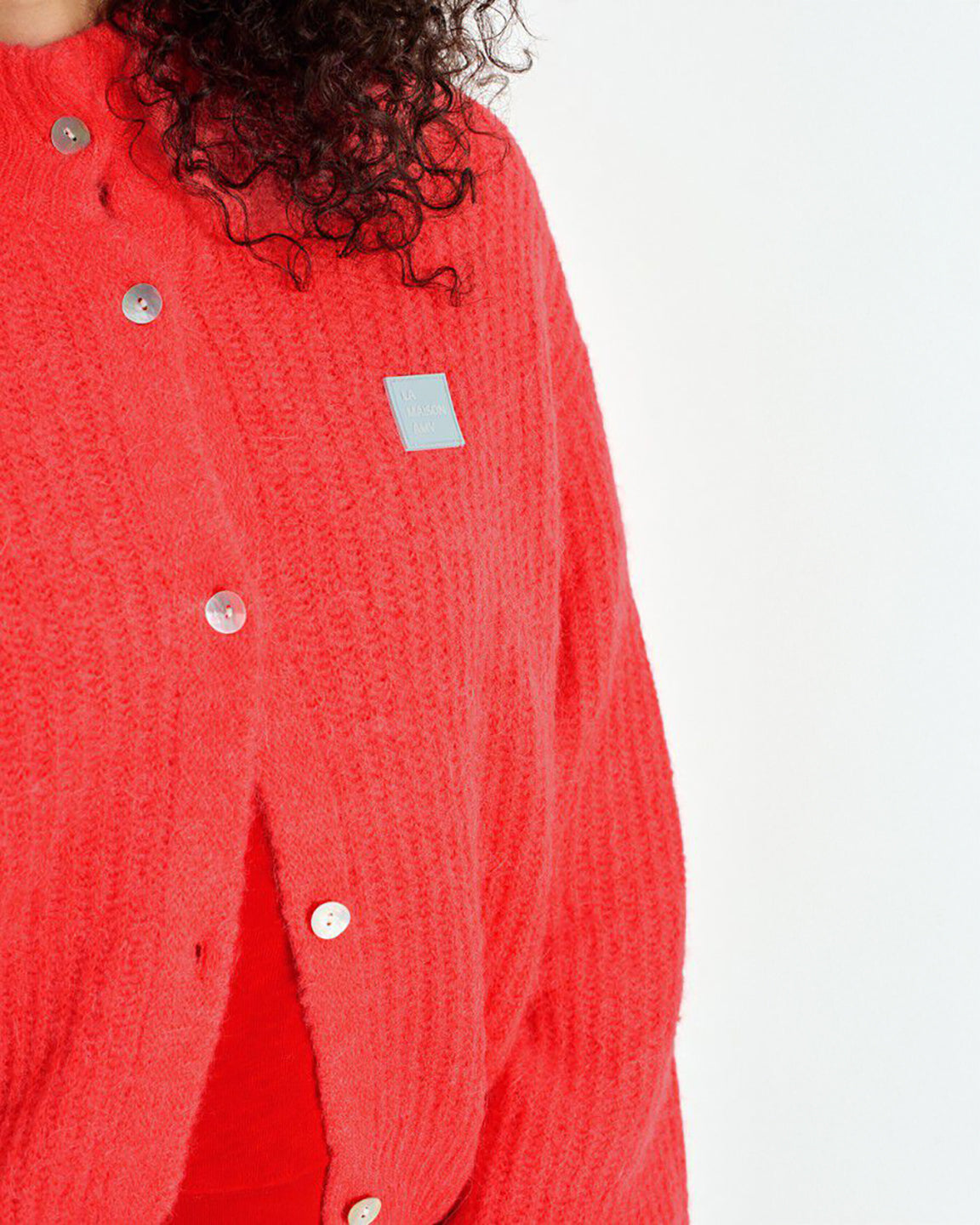 American Vintage East Cardigan in Sunrise Fluorescent