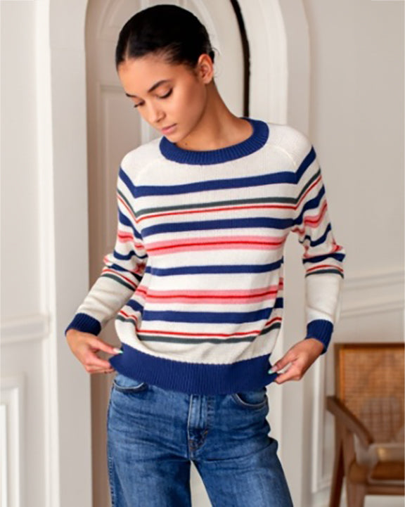 Emerson Fry Emerson Sweater in Henri Stripe Organic