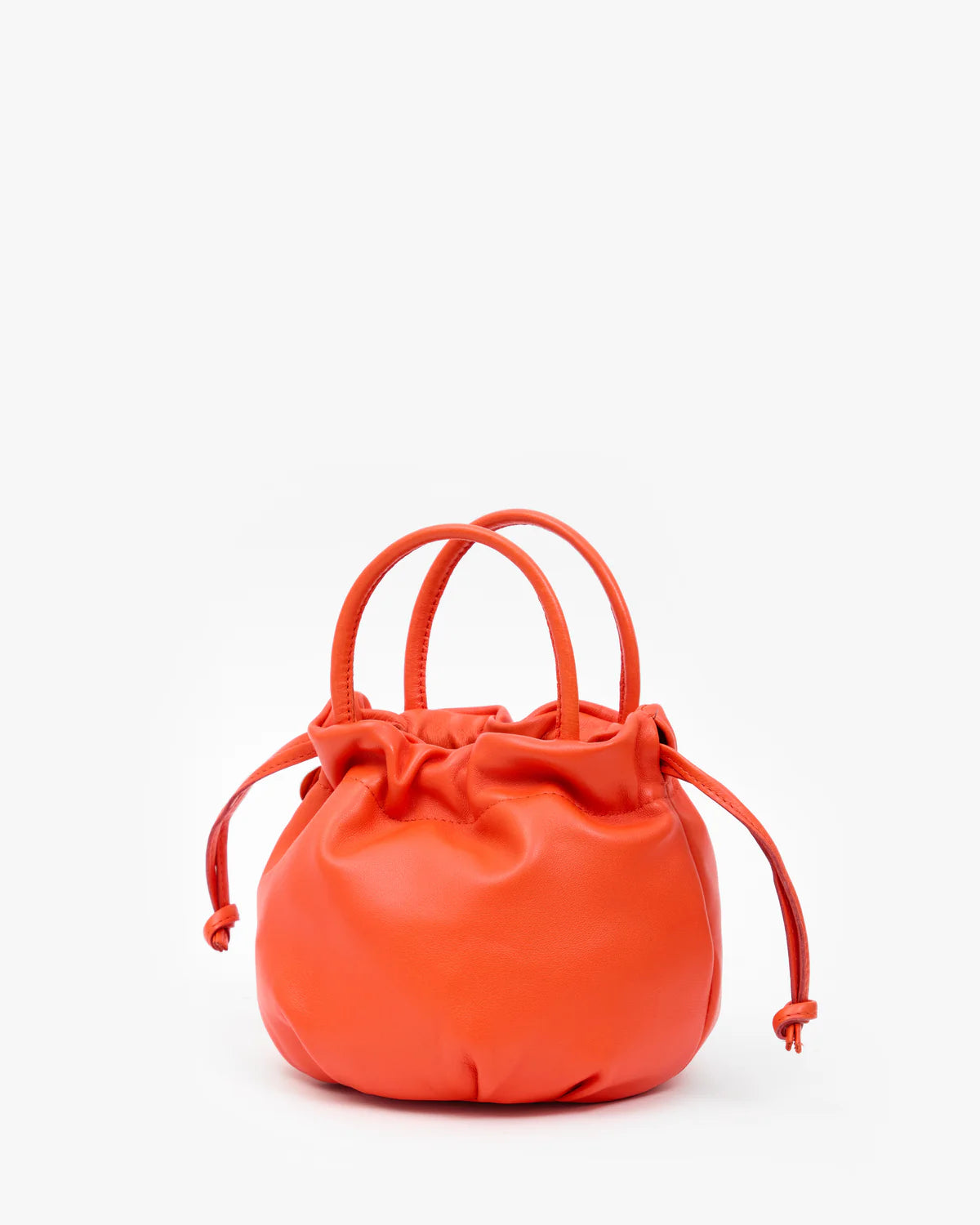 Clare V. Emma with Top Handle in L'Orange L'ete Nappa