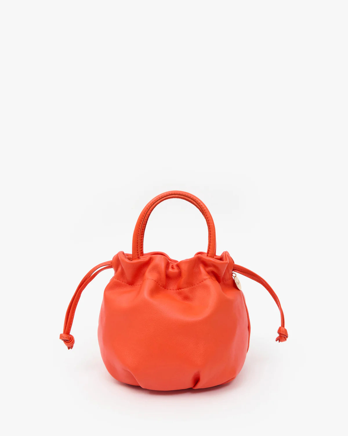 Clare V. Emma with Top Handle in L'Orange L'ete Nappa