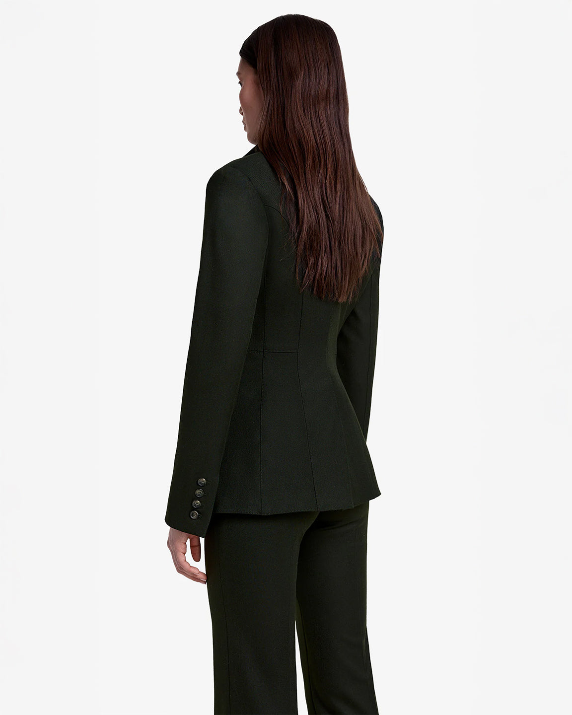 Smythe Seamed Blazer in Deep Forest