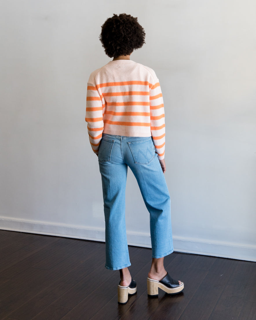 Line Georgia Cardigan in Citrus Sunrise