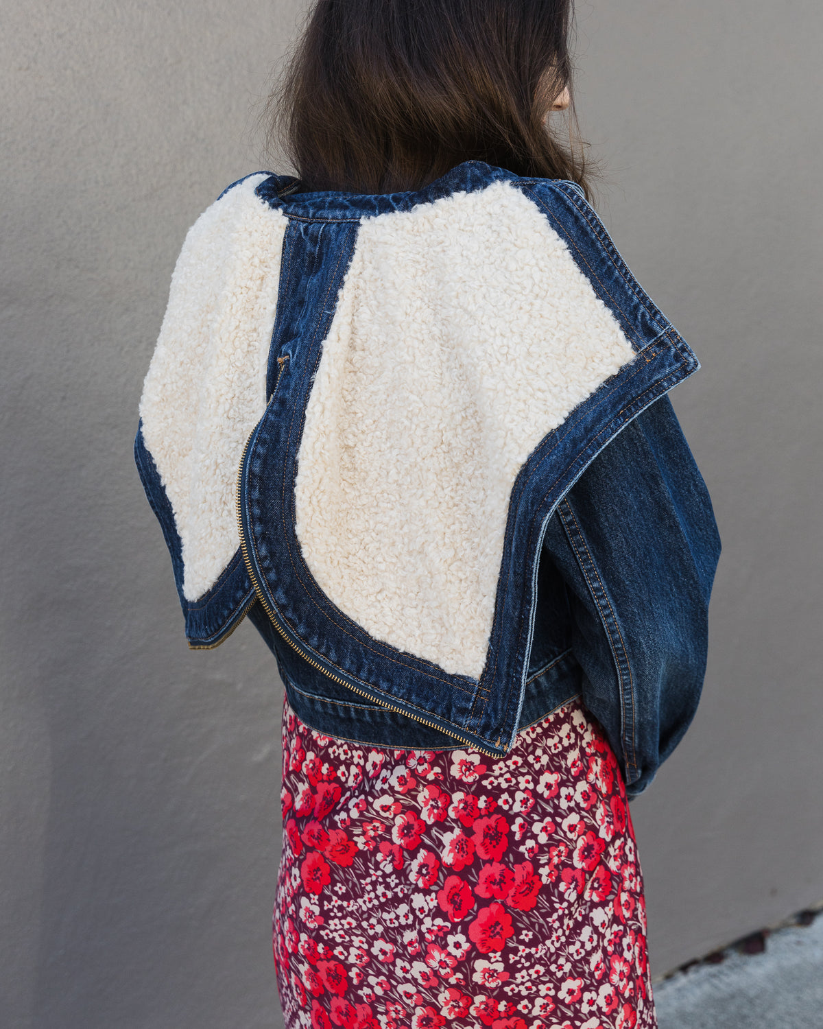 Ulla Johnson The Sybil Denim Jacket in Nile