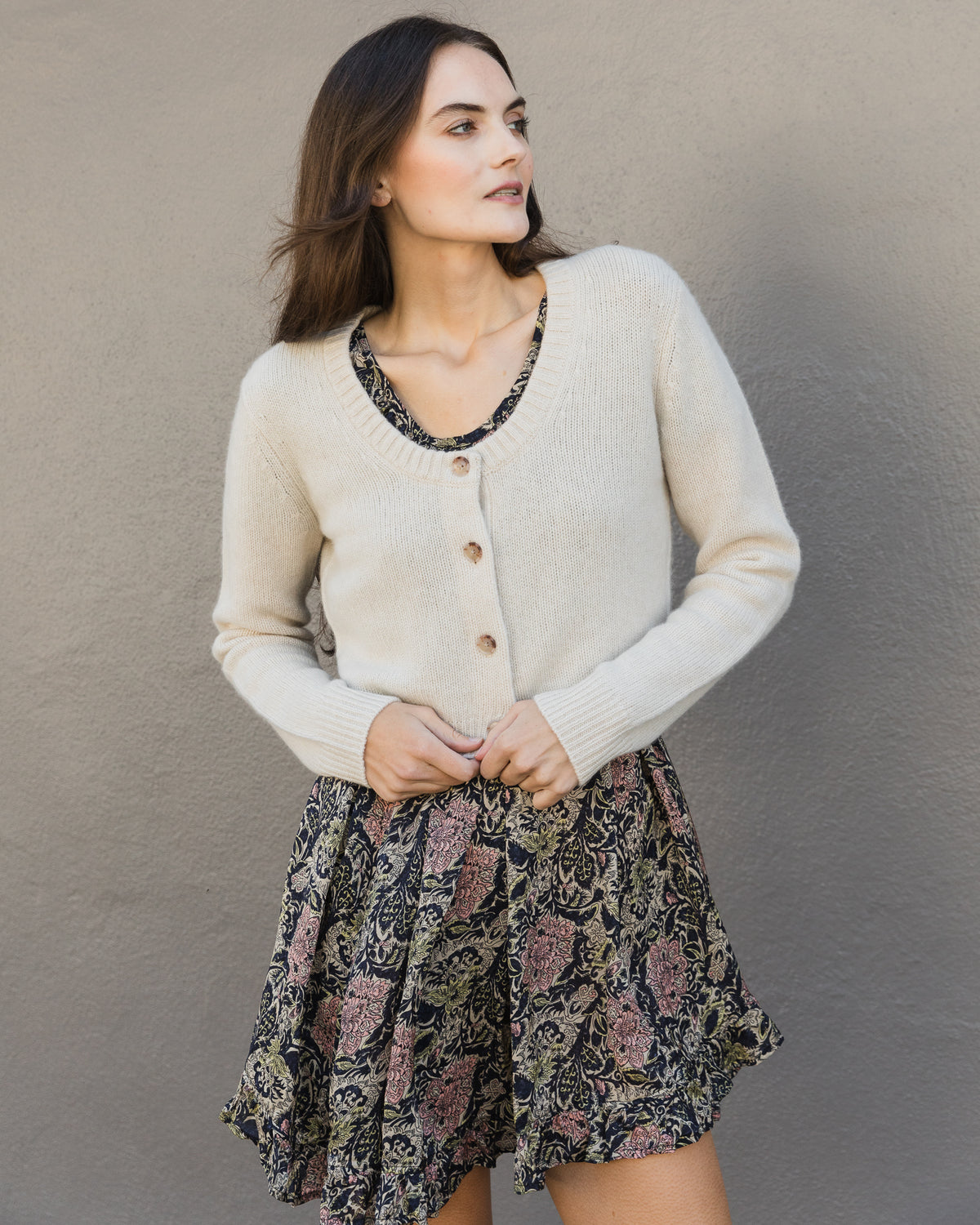 Natalie Martin Marina Dress In Botanica Dusk
