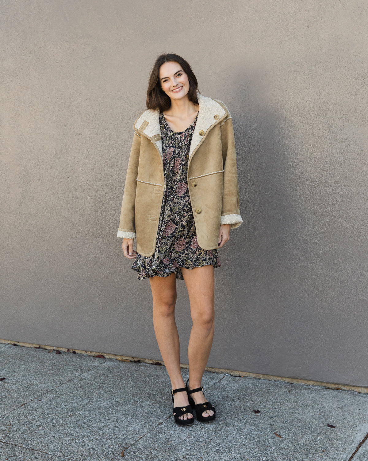 Natalie Martin Marina Dress In Botanica Dusk