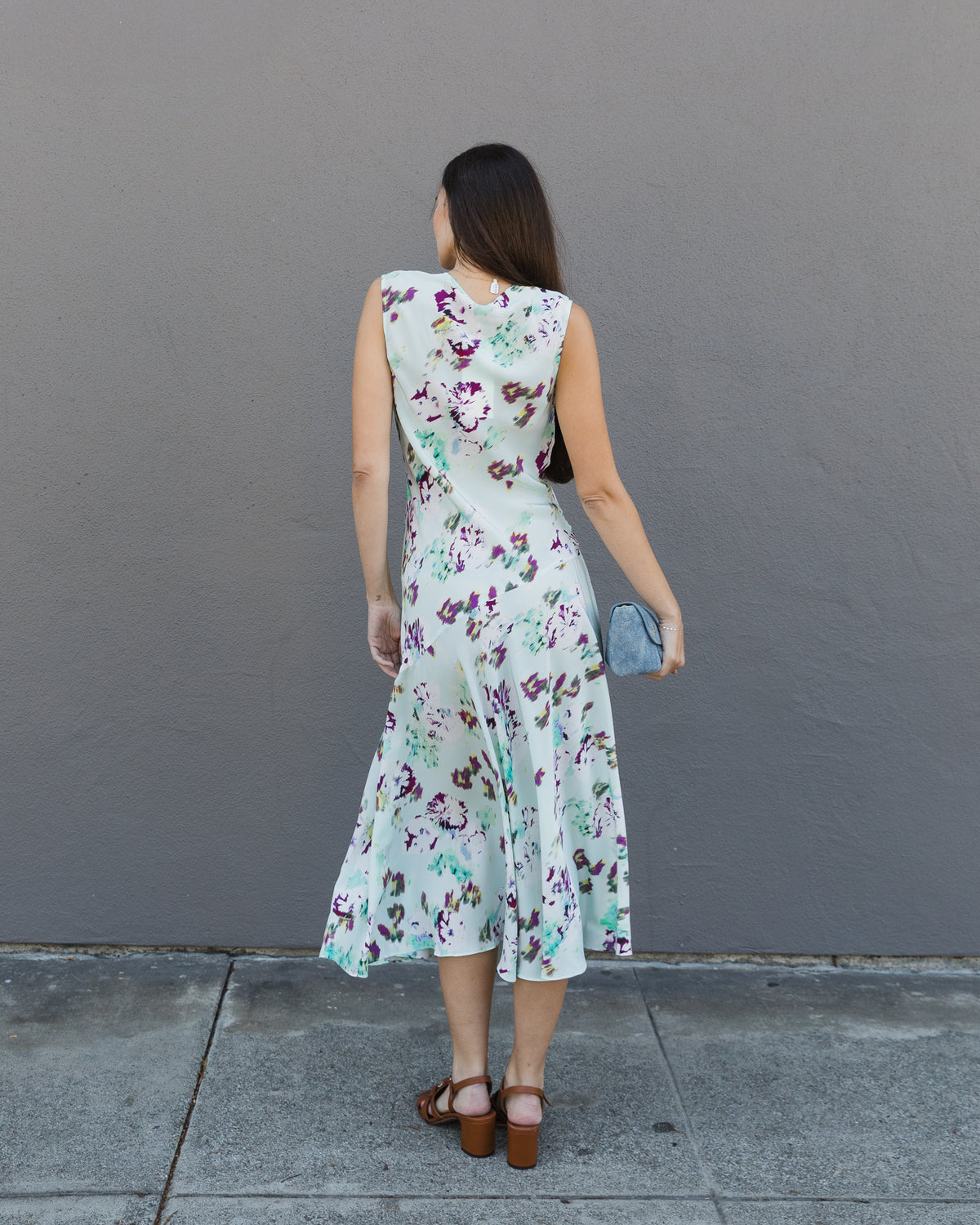 Ulla Johnson Elowen Sleeveless Silk Dress In Oasis