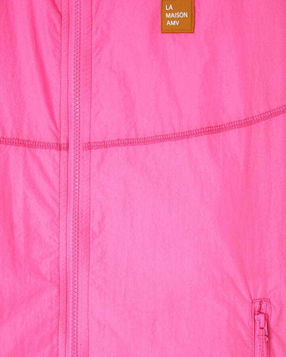 American Vintage Ikino Jacket in Acid Pink