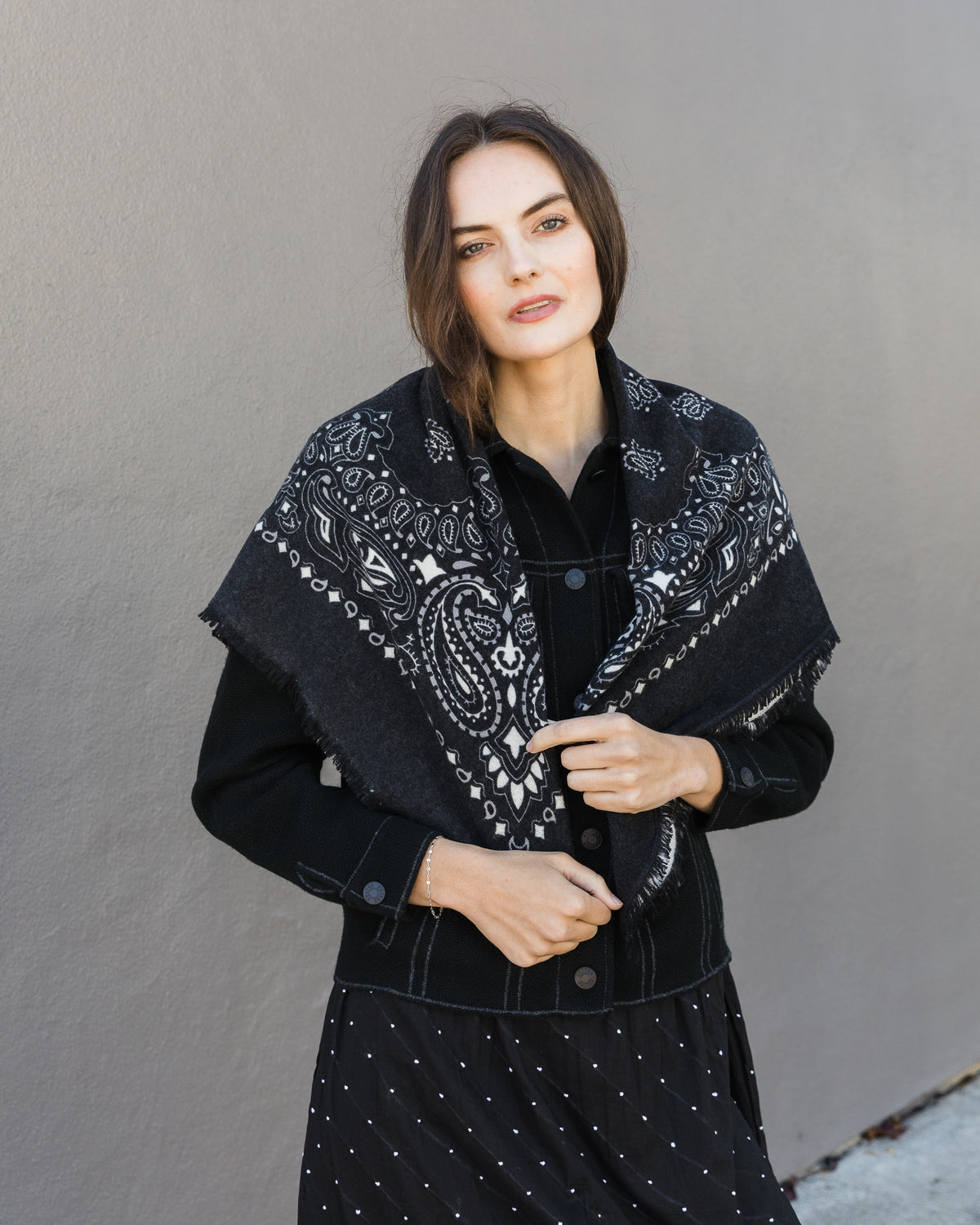 Kujten Jessinora Jacket in Noir