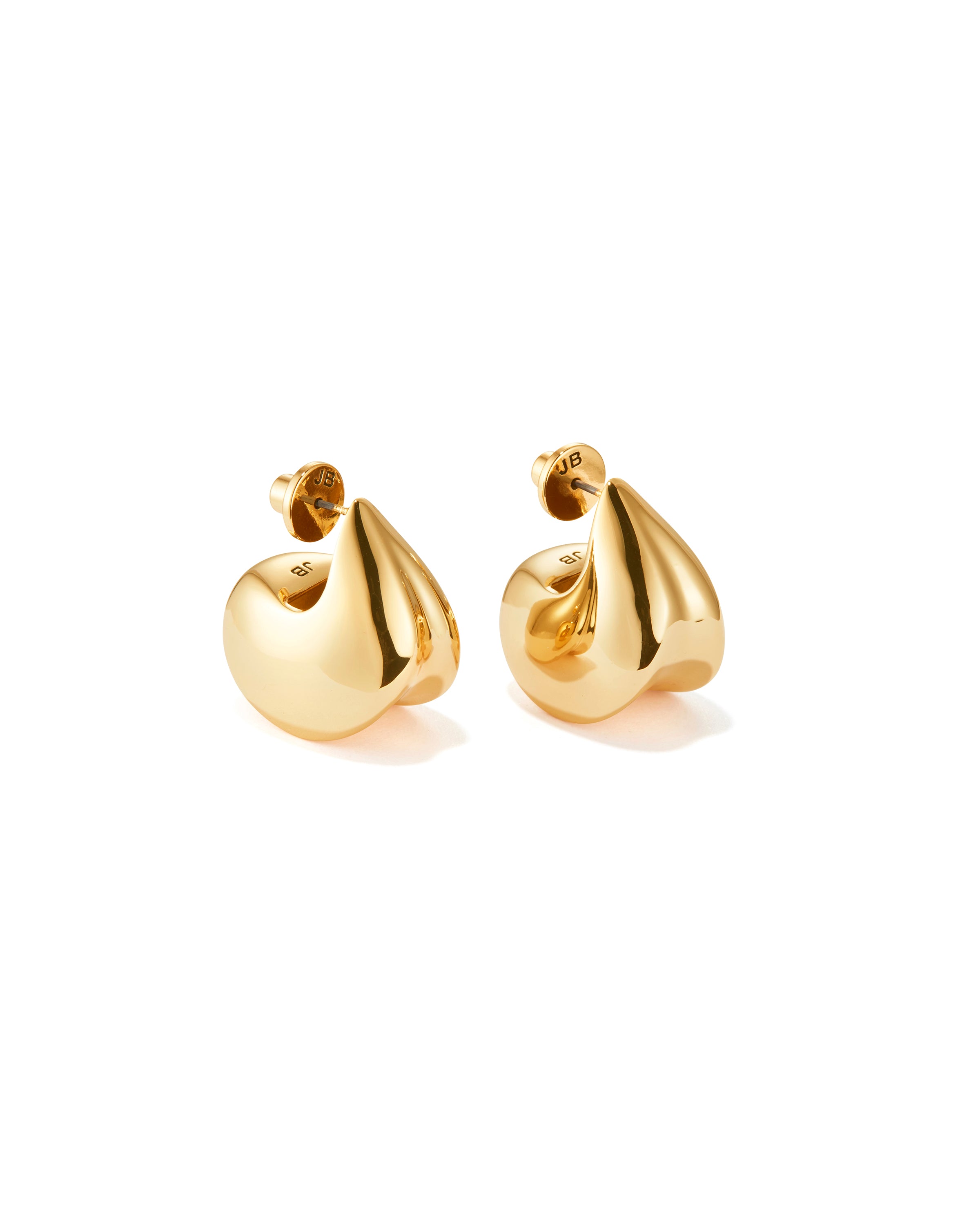 Jenny Bird Nouveaux Puff Earrings in Gold
