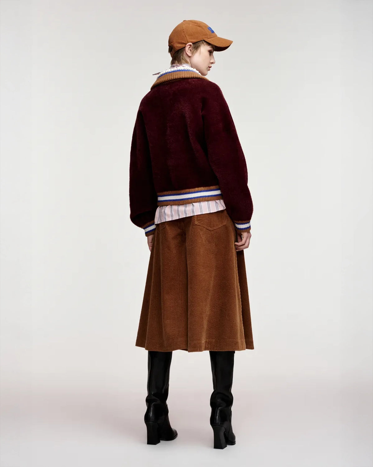 Essentiel Antwerp Kamore Knit Jacket with Collar
