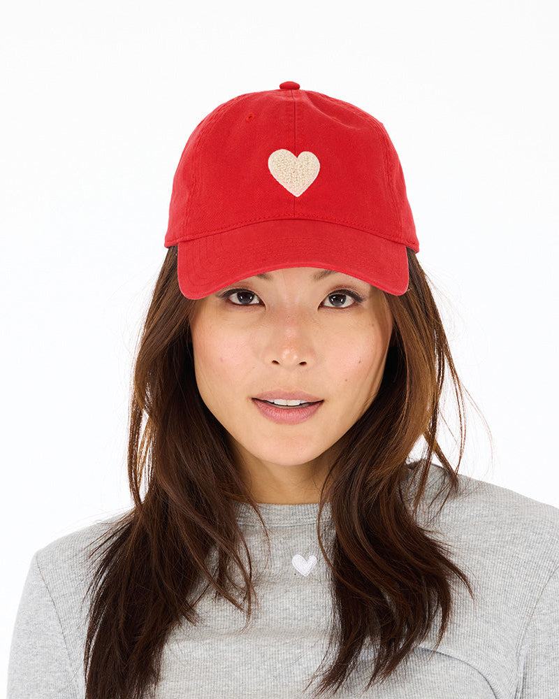 KR Imperfect Chenille Heart Hat