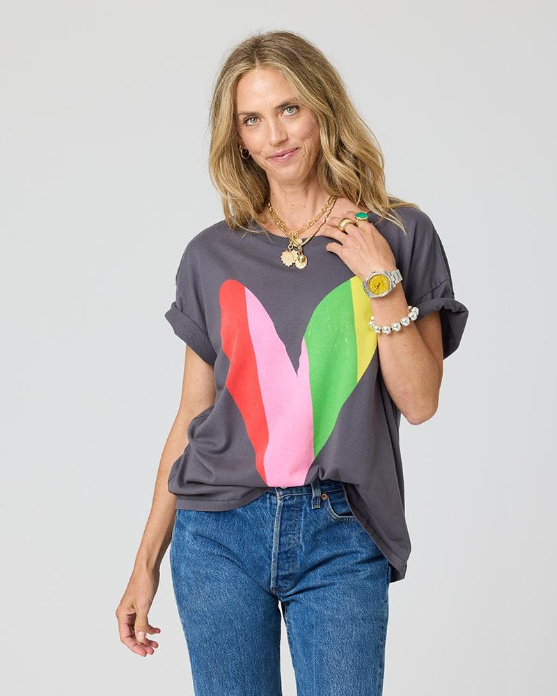 Tommy Happy Heart Tee