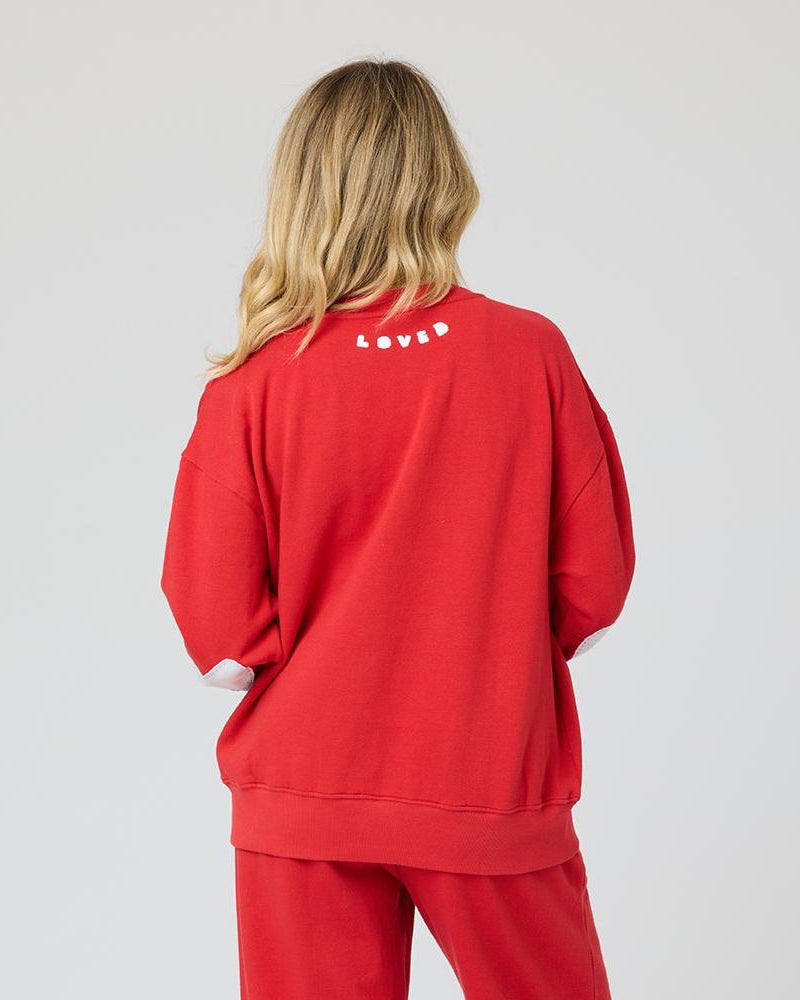 Ex-Boyfriend Patchwork Sweatshirt