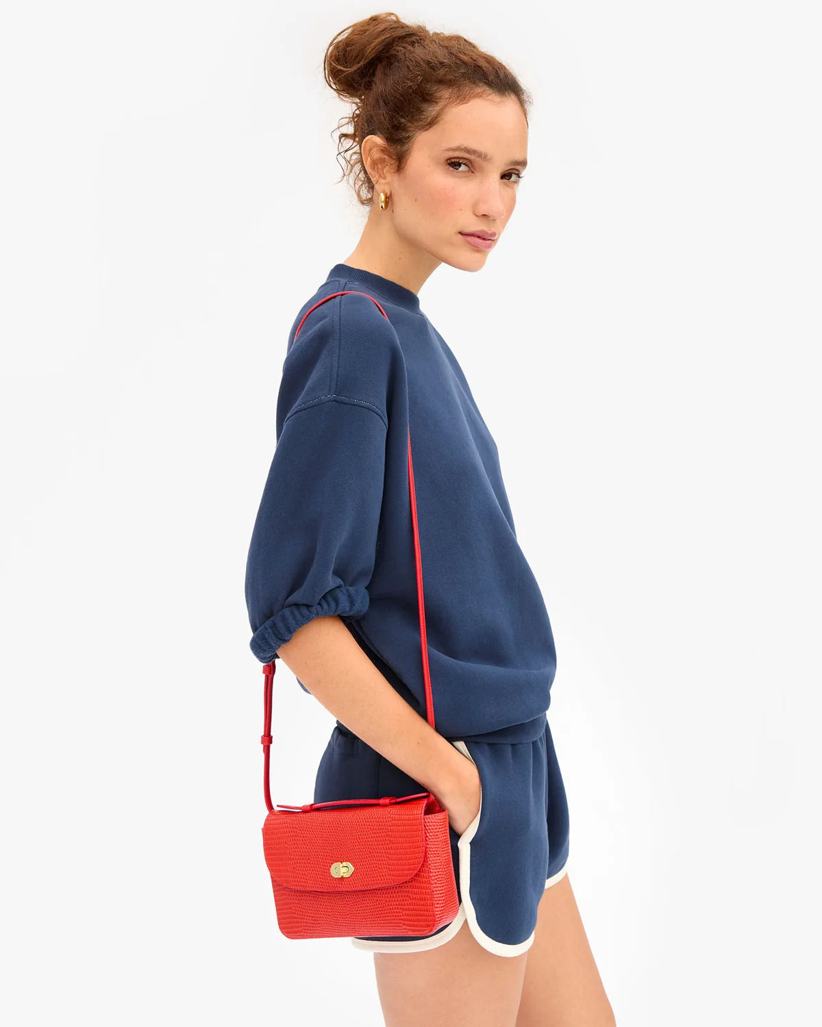 Clare V. Kathryn in Glossy Lizard Red