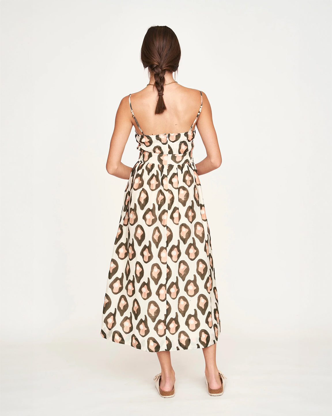 Mirth Providence Dress in Oyster Print