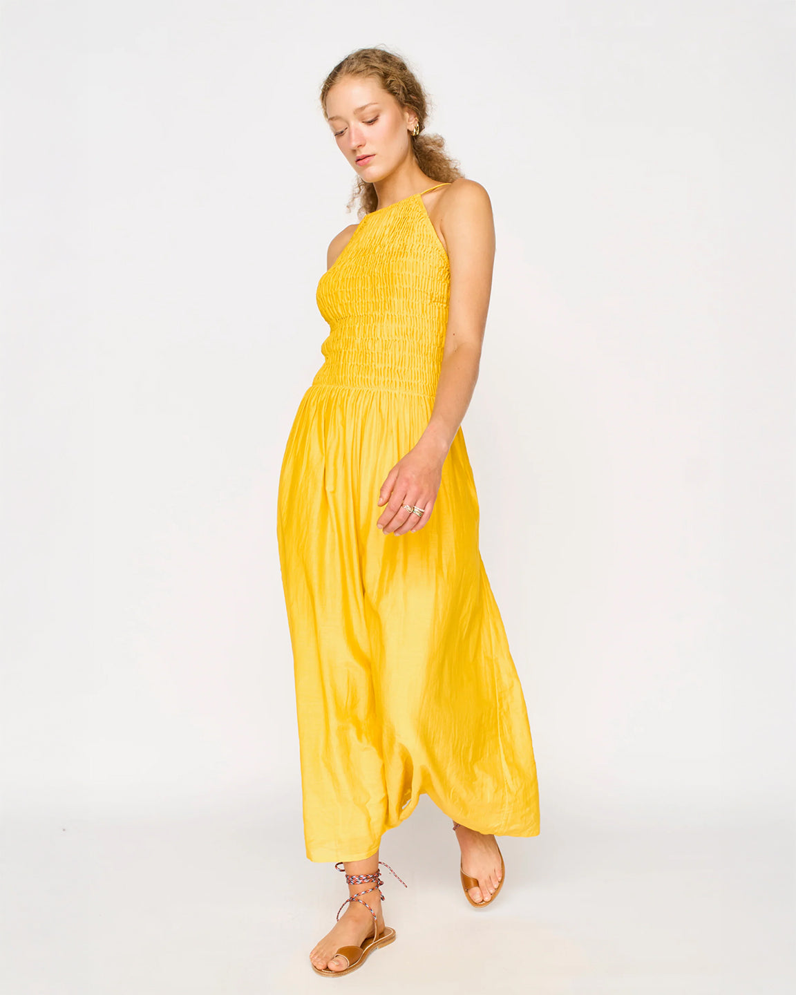 MIRTH Alba Dress in Canary