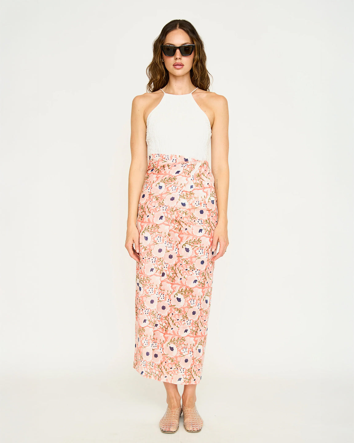 Mirth Alba Top in White