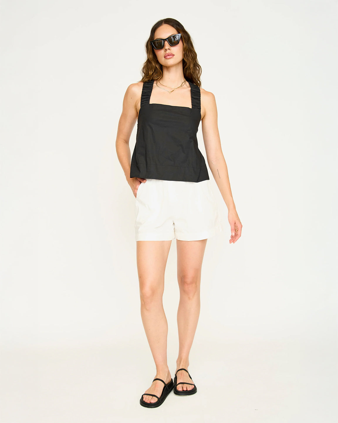 Mirth Boca Tank In Black