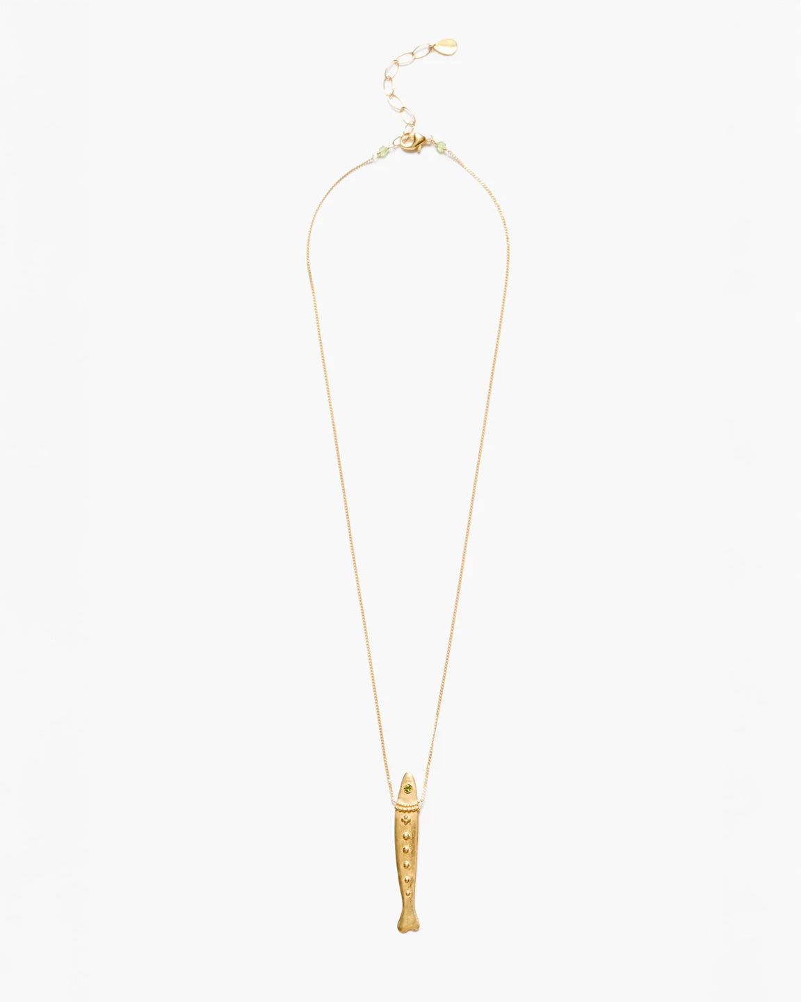 Chan Luu Fish Necklace Yellow Gold