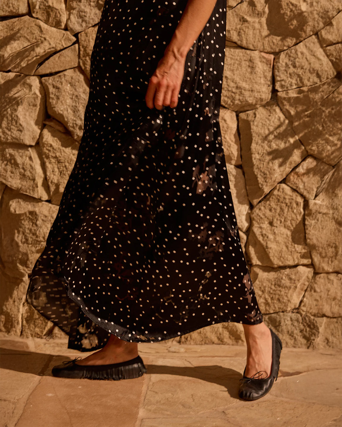 Natalie Martin Heather Maxi In Midnight Burnout