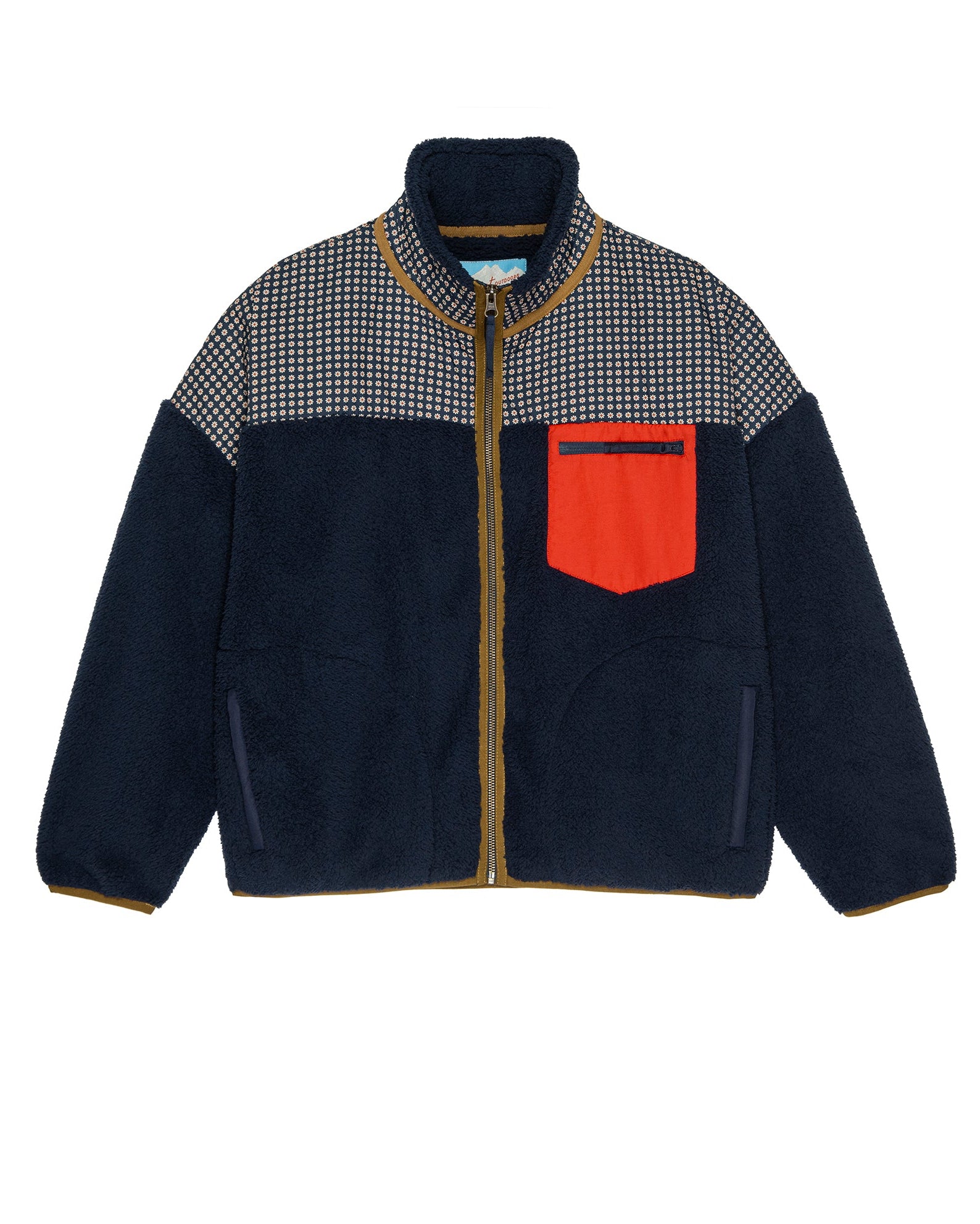 MINI FROSTED DAISY & NAVY