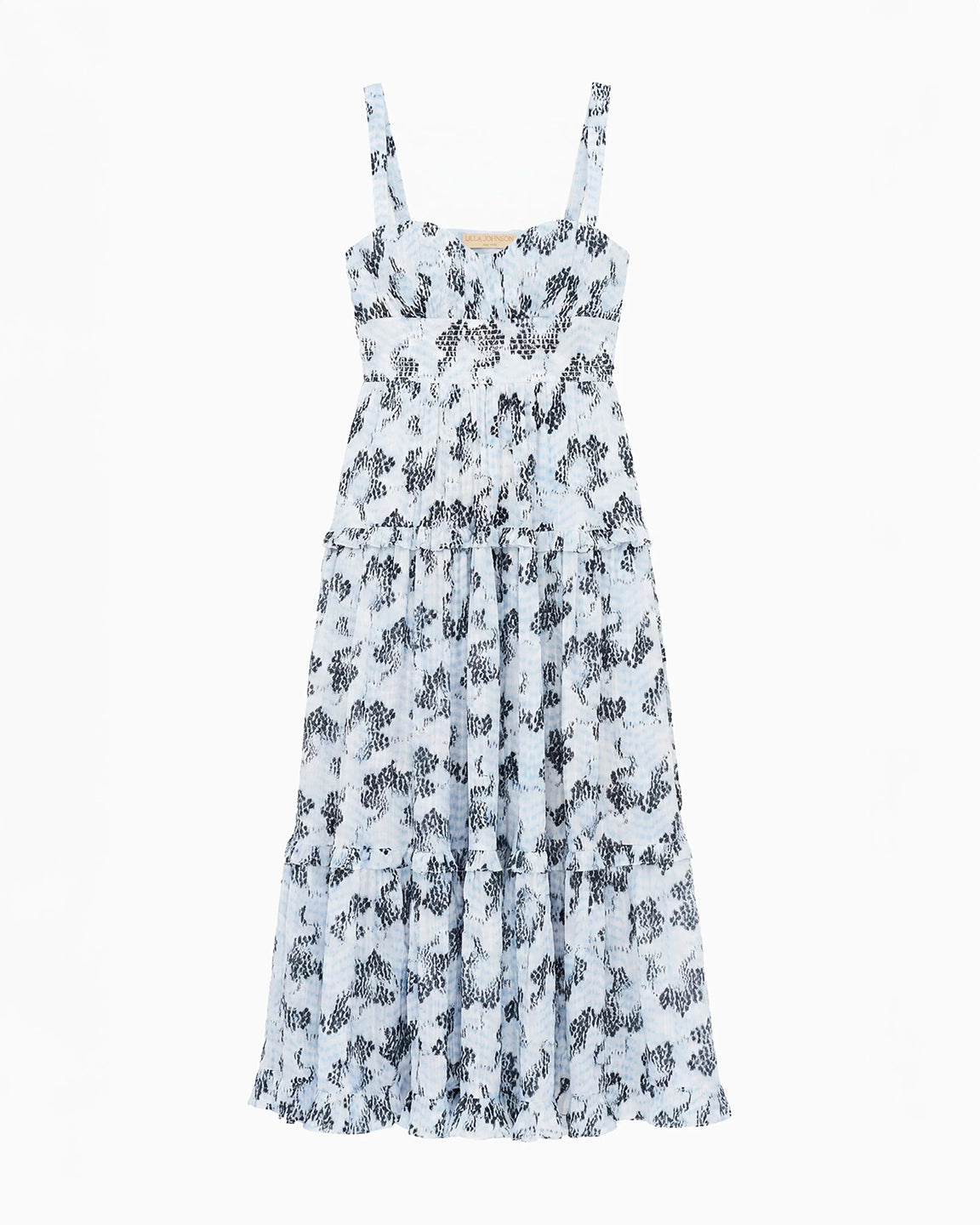 Ulla Johnson Ophelia Cami Cotton Dress in Midnight Bloom or Ciel