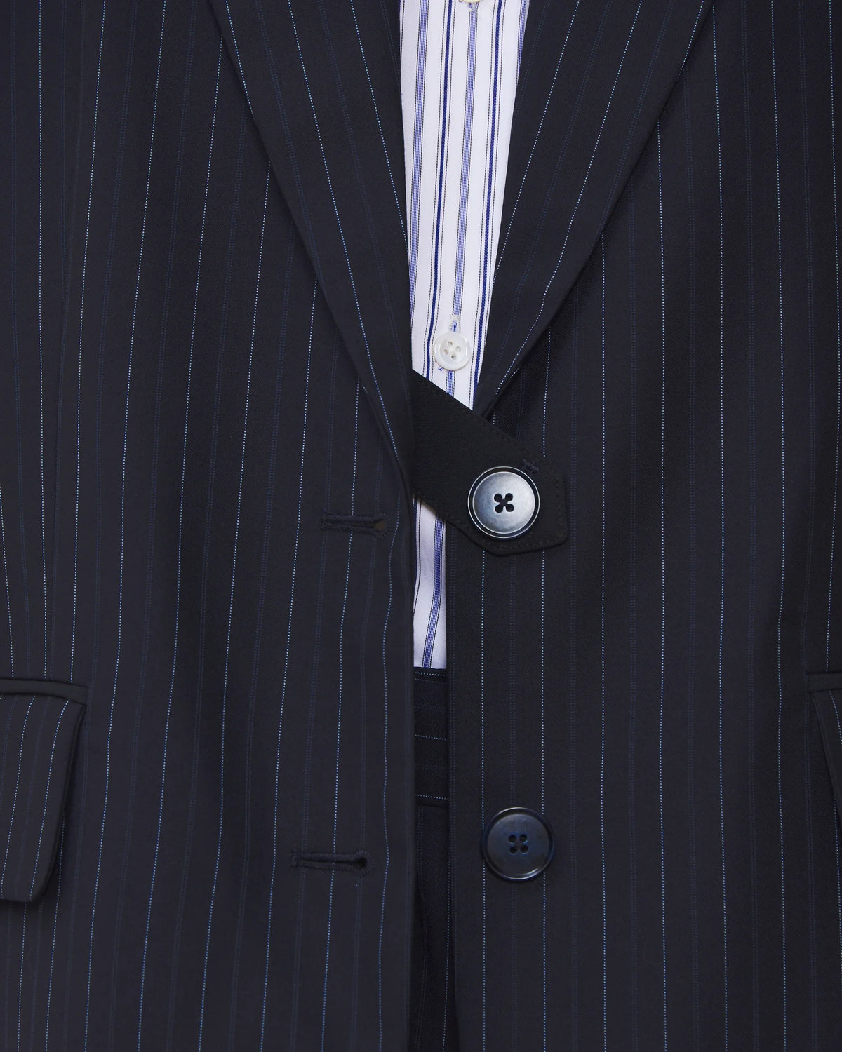 WE-AR4 The Diana Blazer in Midnight Pinstripe
