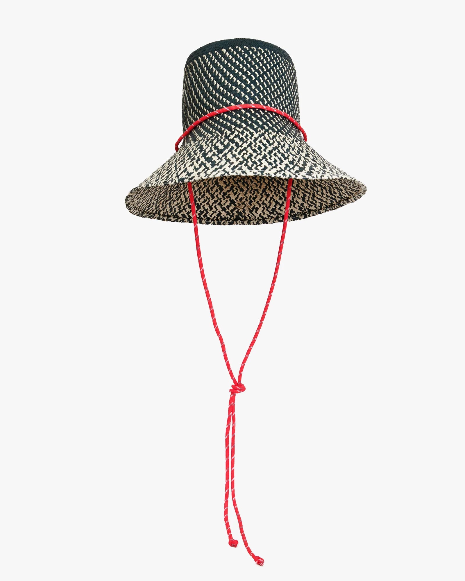 Clare V. Romy Hat In Black/Natural