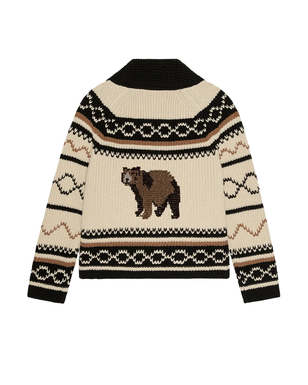The Great. The Bear Lodge Cardigan Black