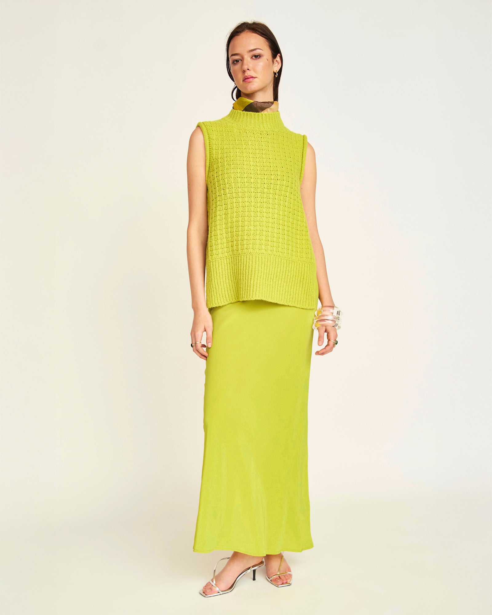 Mirth Santander Skirt in Citronelle