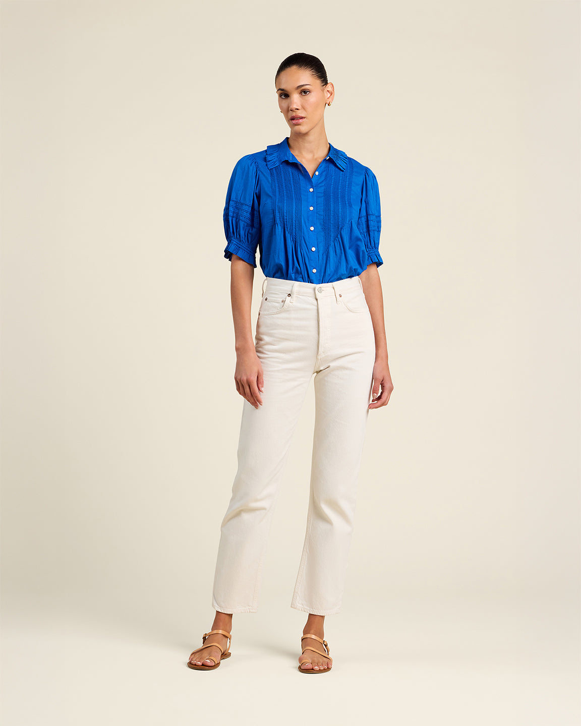 Trovata Birds Of Paradis Jess Blouse Cobalto