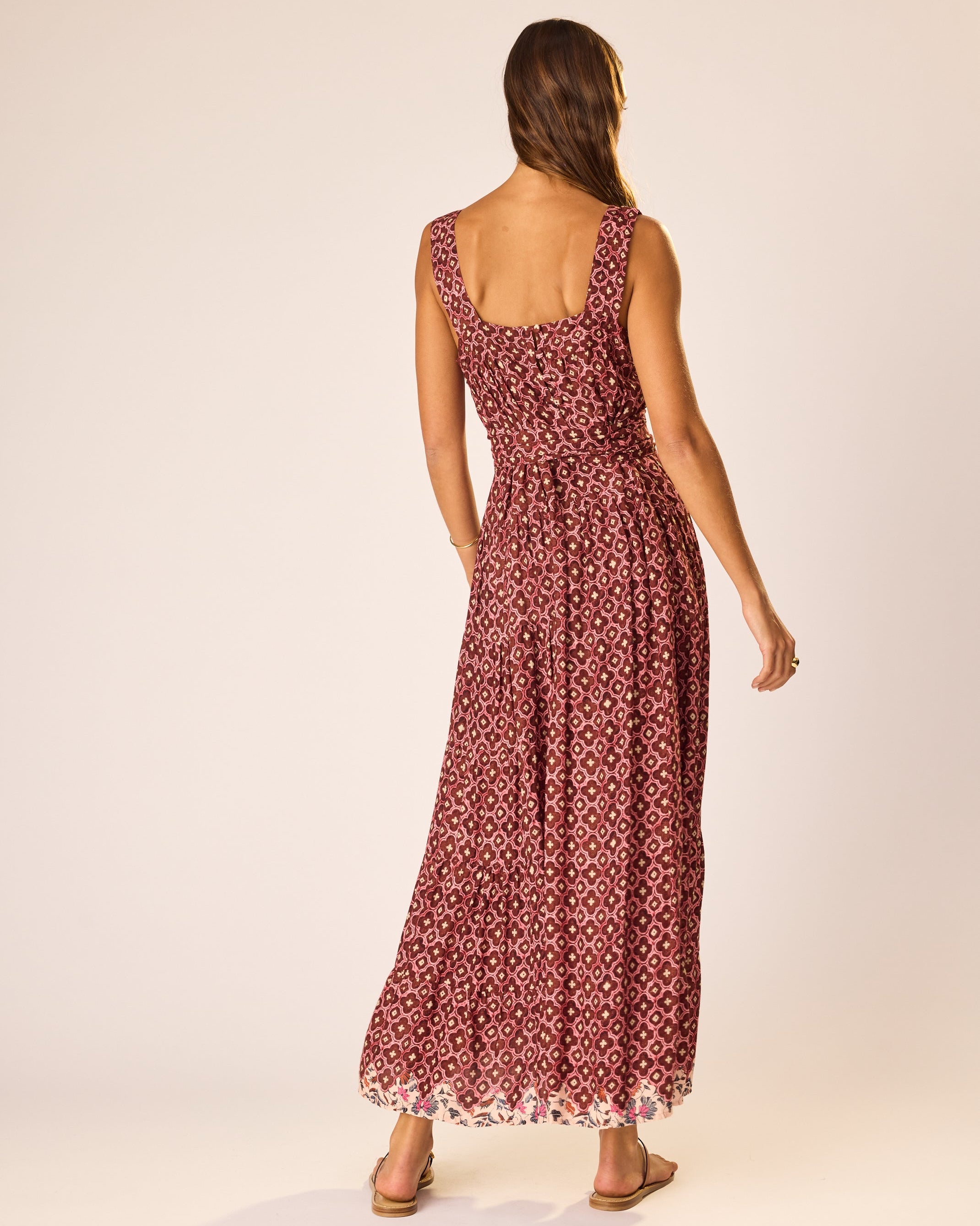JASMINE MAXI DRESS WITH SASH