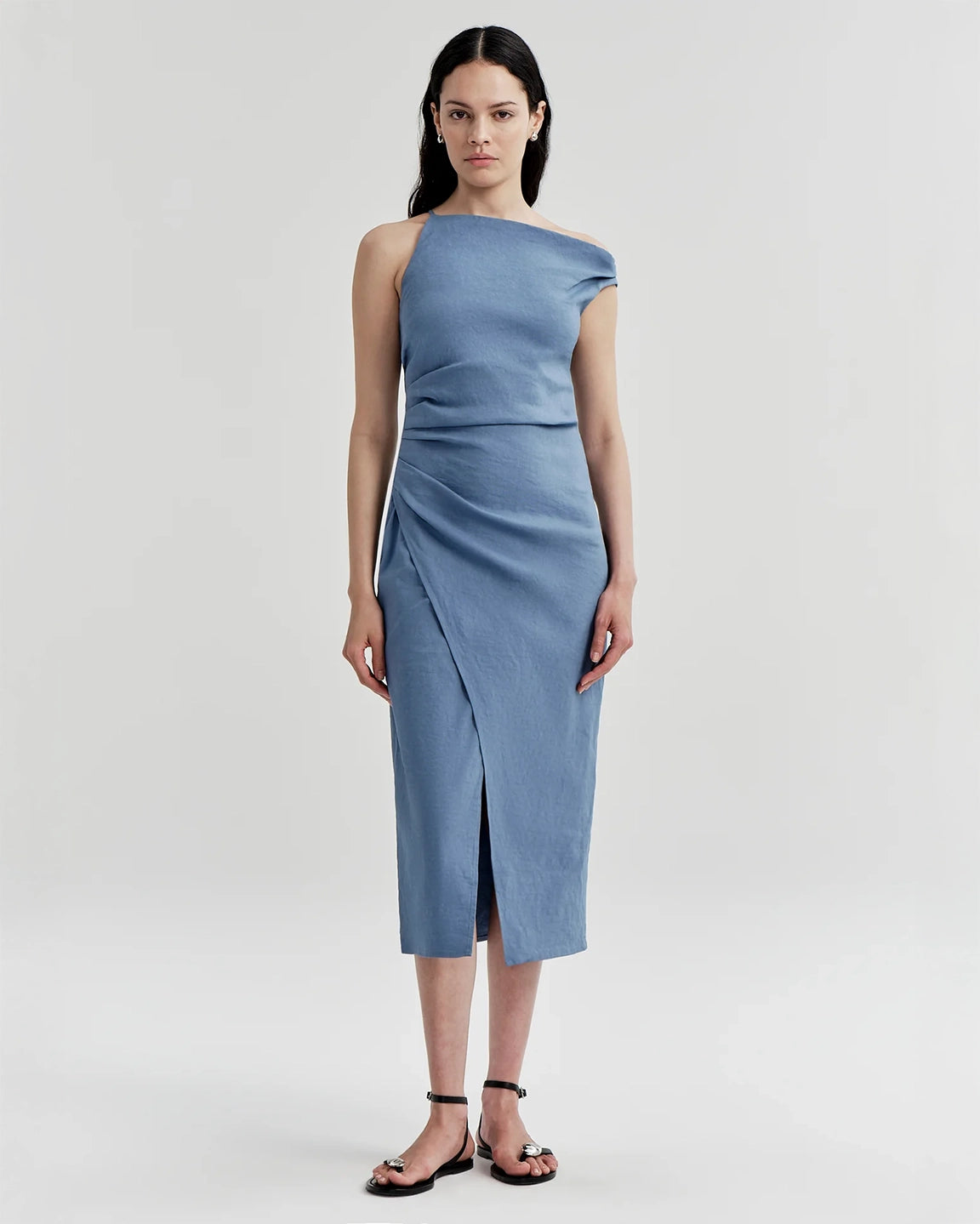 A.L.C. Lyra Dress Dusk Blue