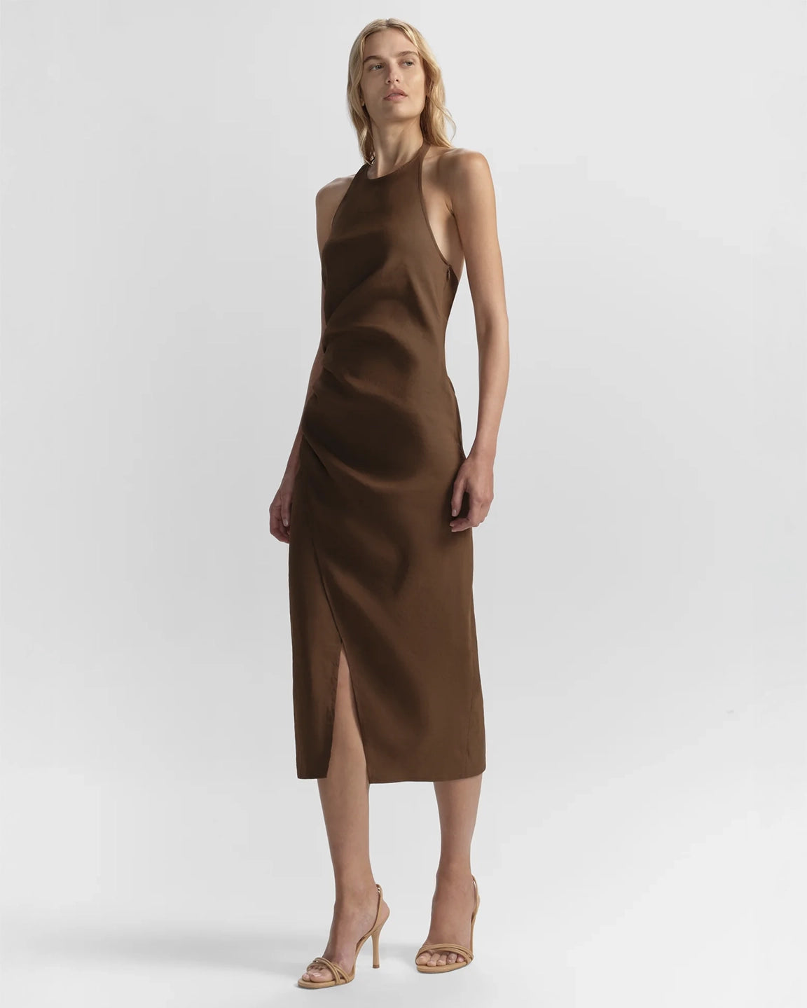 A.L.C. Sylvie Dress in Milk Chocolate or Tahoe Blue